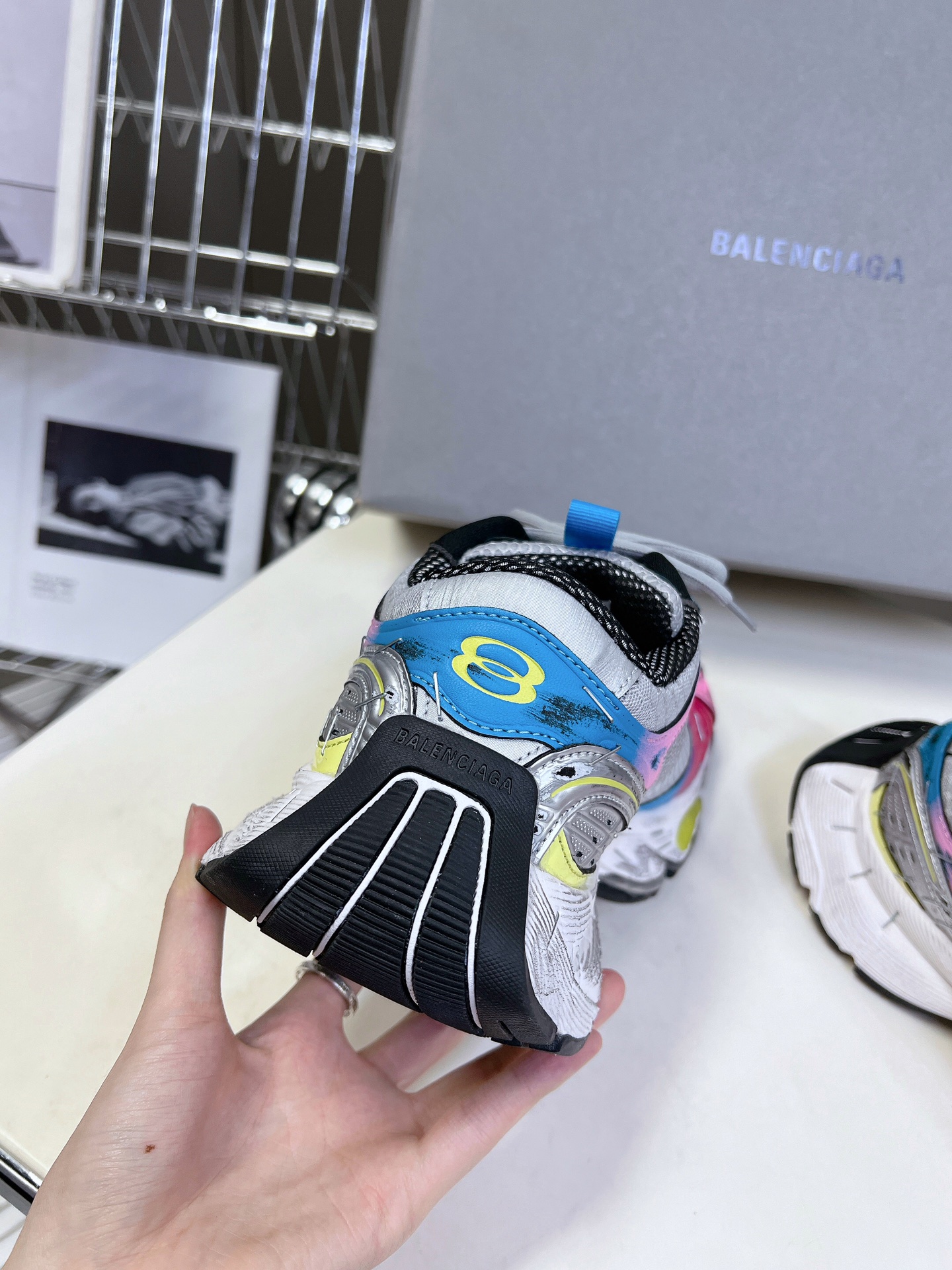 纯原版本BalenciagaStapler巴黎世家十四代又名订书机情侣款！秋冬系列官方同步在延续Bale