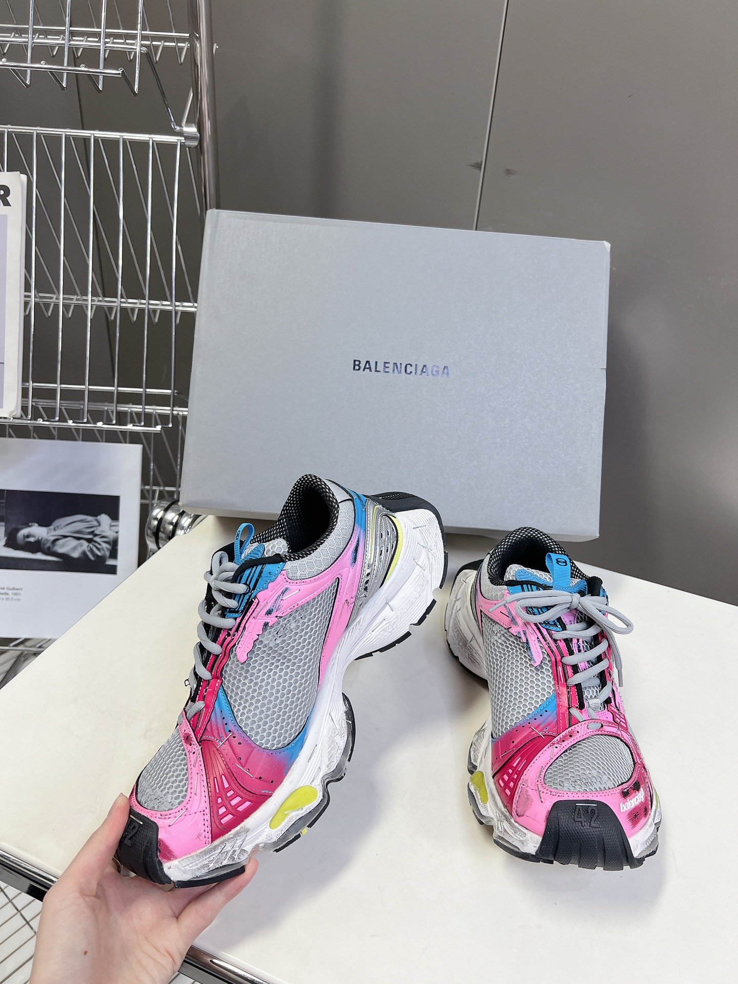 纯原版本BalenciagaStapler巴黎世家十四代又名订书机情侣款！秋冬系列官方同步在延续Bale