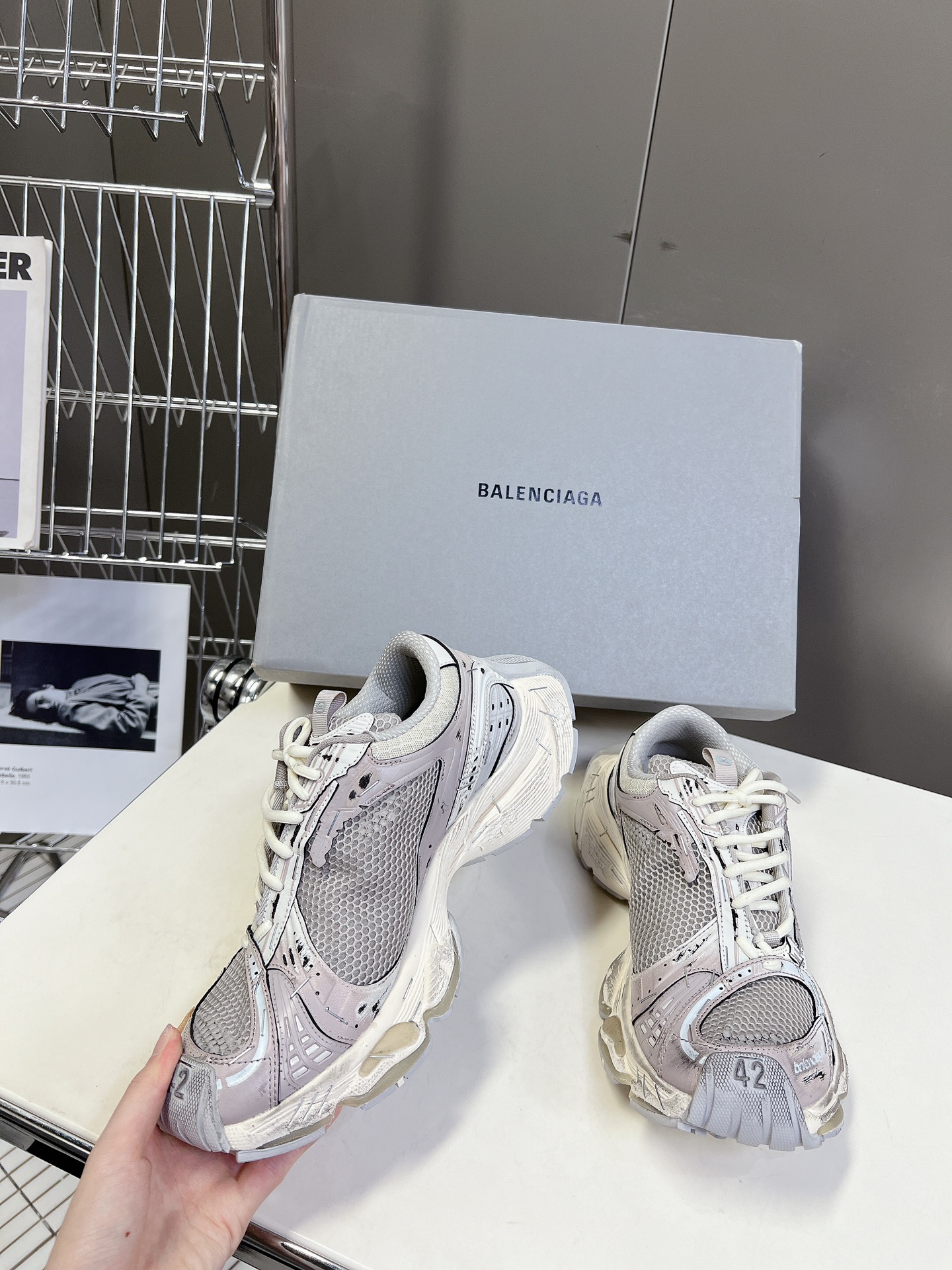 纯原版本BalenciagaStapler巴黎世家十四代又名订书机情侣款！秋冬系列官方同步在延续Bale