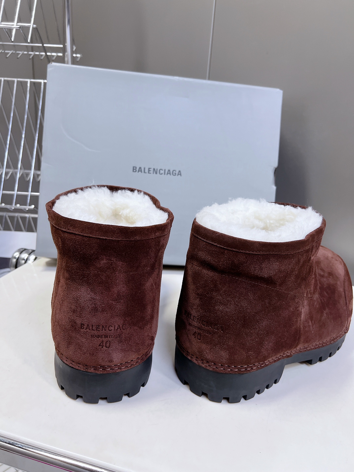 男装20BALENCIAGA巴黎世家滑雪系列skiwear最新款情侣款高中低阿拉斯加雪地靴正品购入开发完