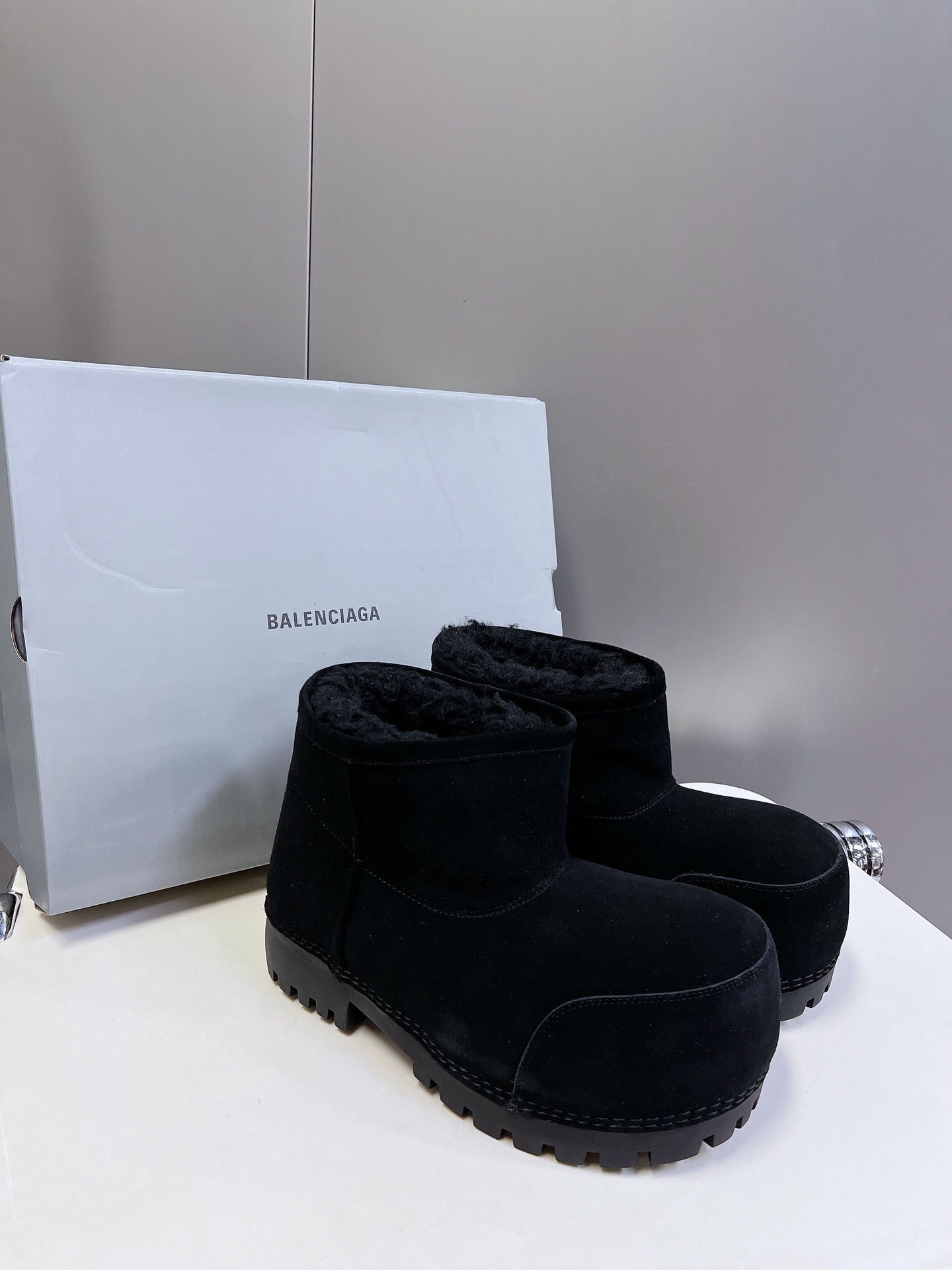 男装20BALENCIAGA巴黎世家滑雪系列skiwear最新款情侣款高中低阿拉斯加雪地靴正品购入开发完