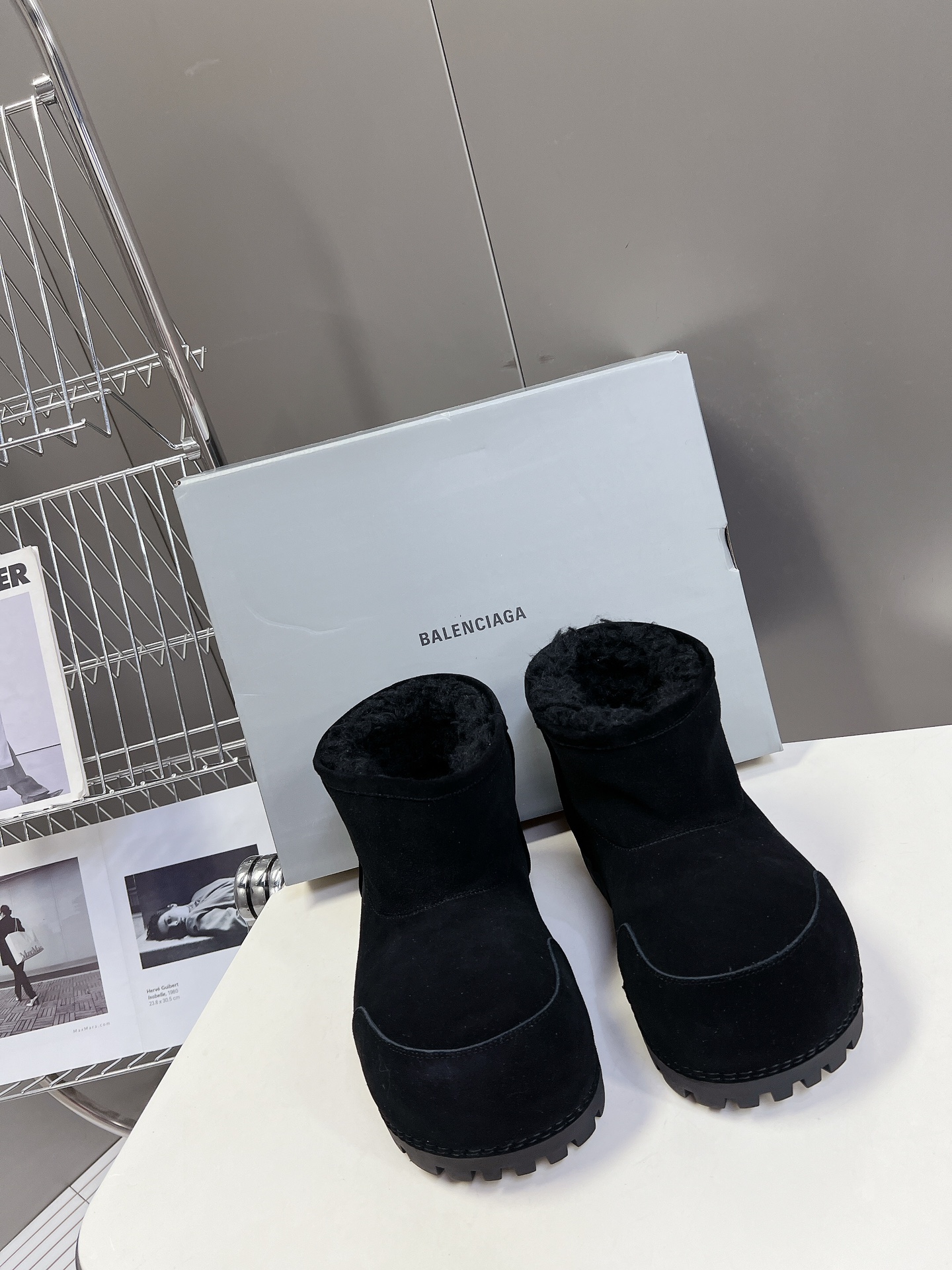 男装20BALENCIAGA巴黎世家滑雪系列skiwear最新款情侣款高中低阿拉斯加雪地靴正品购入开发完