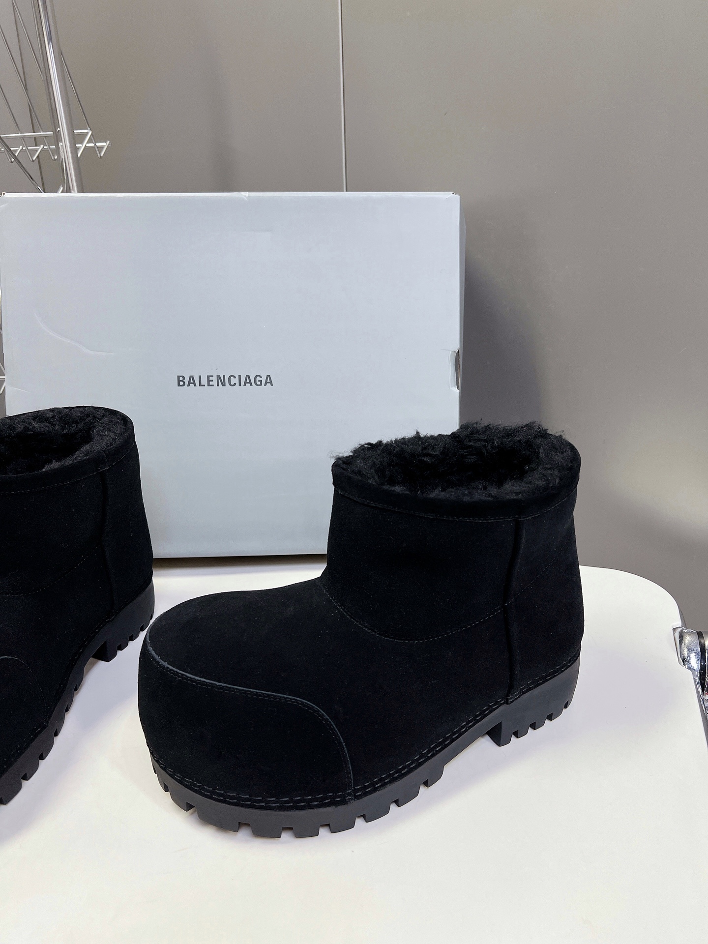 男装20BALENCIAGA巴黎世家滑雪系列skiwear最新款情侣款高中低阿拉斯加雪地靴正品购入开发完