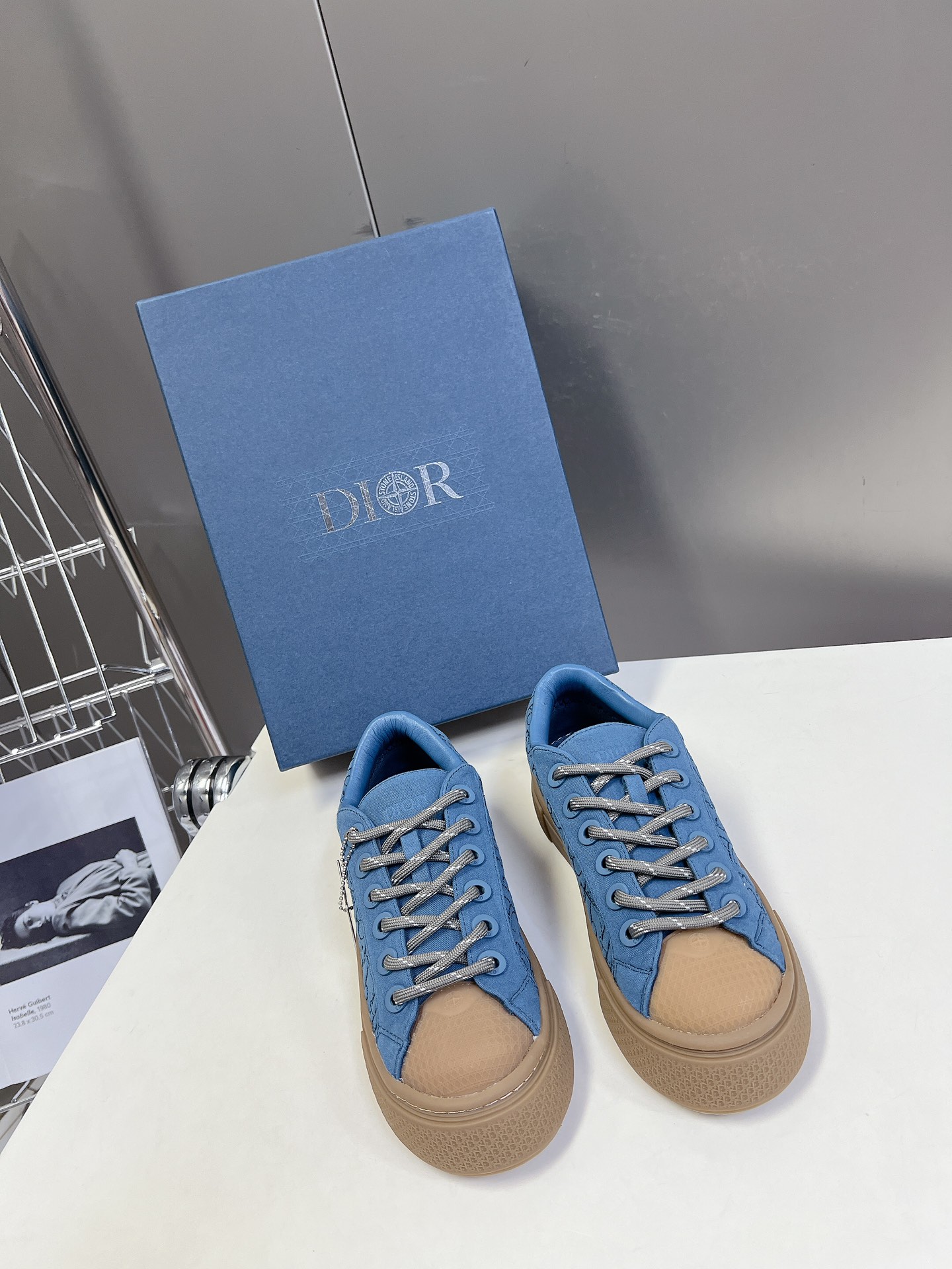 Dior Skateboard Schuhe Freizeitschuhe Unisex TPU Fashion Lässig