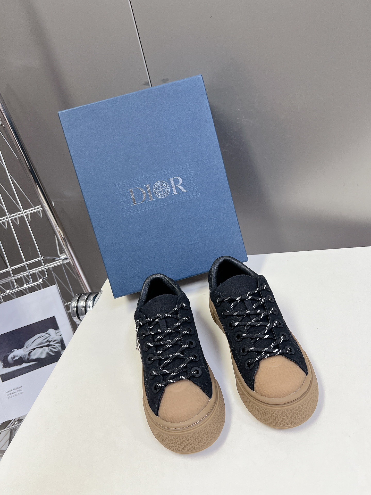 Dior Skateboard Schuhe Freizeitschuhe Unisex TPU Fashion Lässig