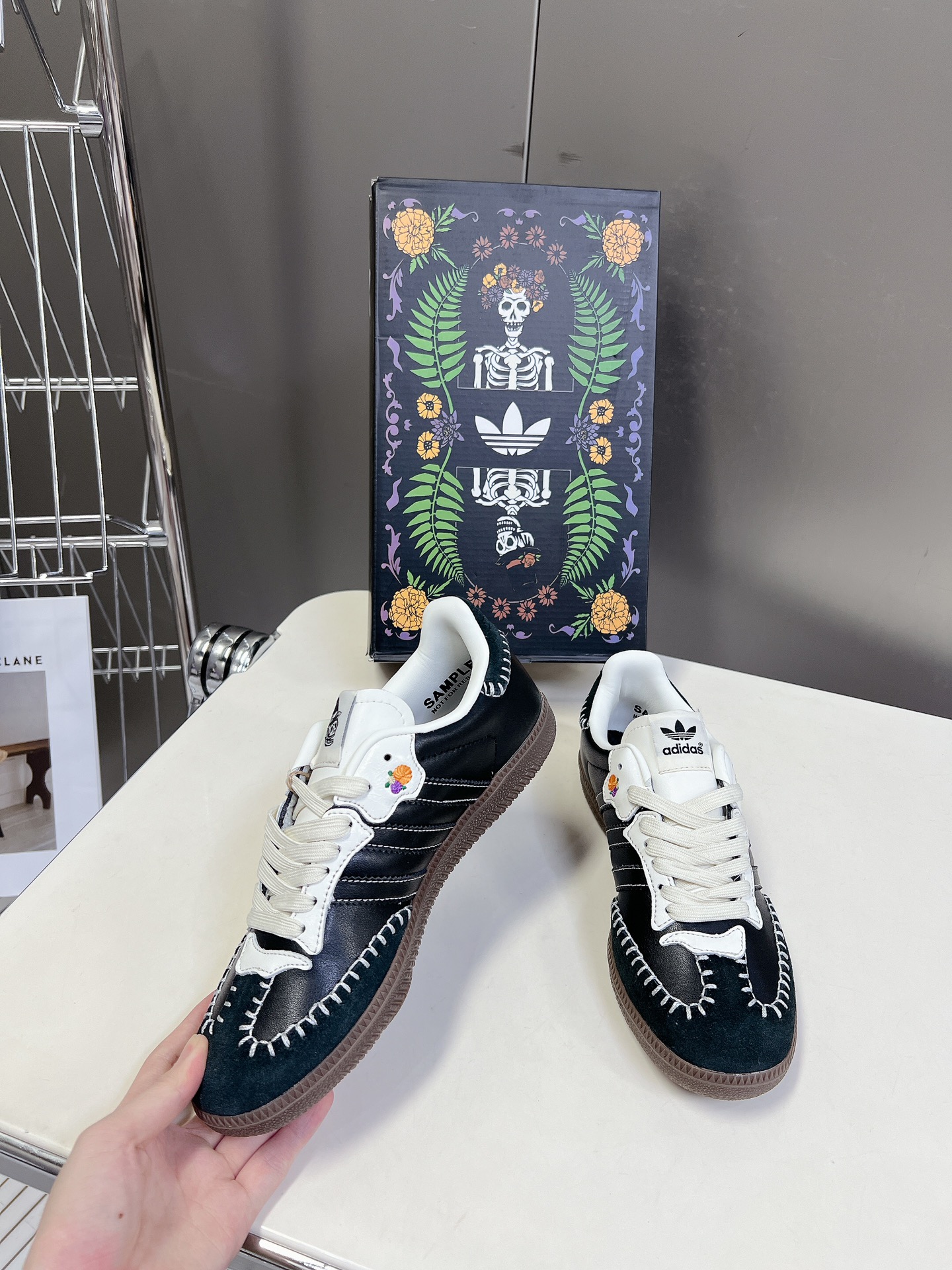 阿迪达斯AdidasoriginalsSAMBAOGDiaDeLosMuertosPack”2024亡