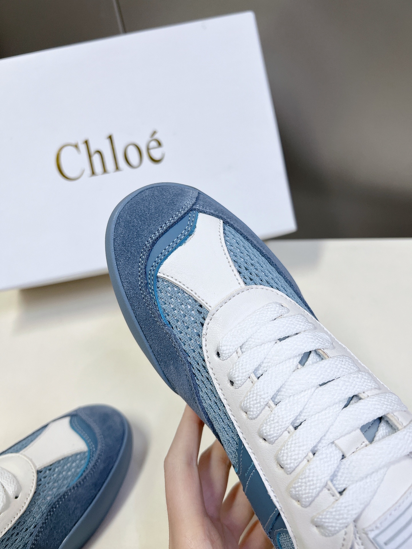 Chloe克洛伊/蔻依25春夏新款德训鞋原版鞋底全手工穿线所有的位置刚刚好网红爆款顶级休闲度假系列大咖网