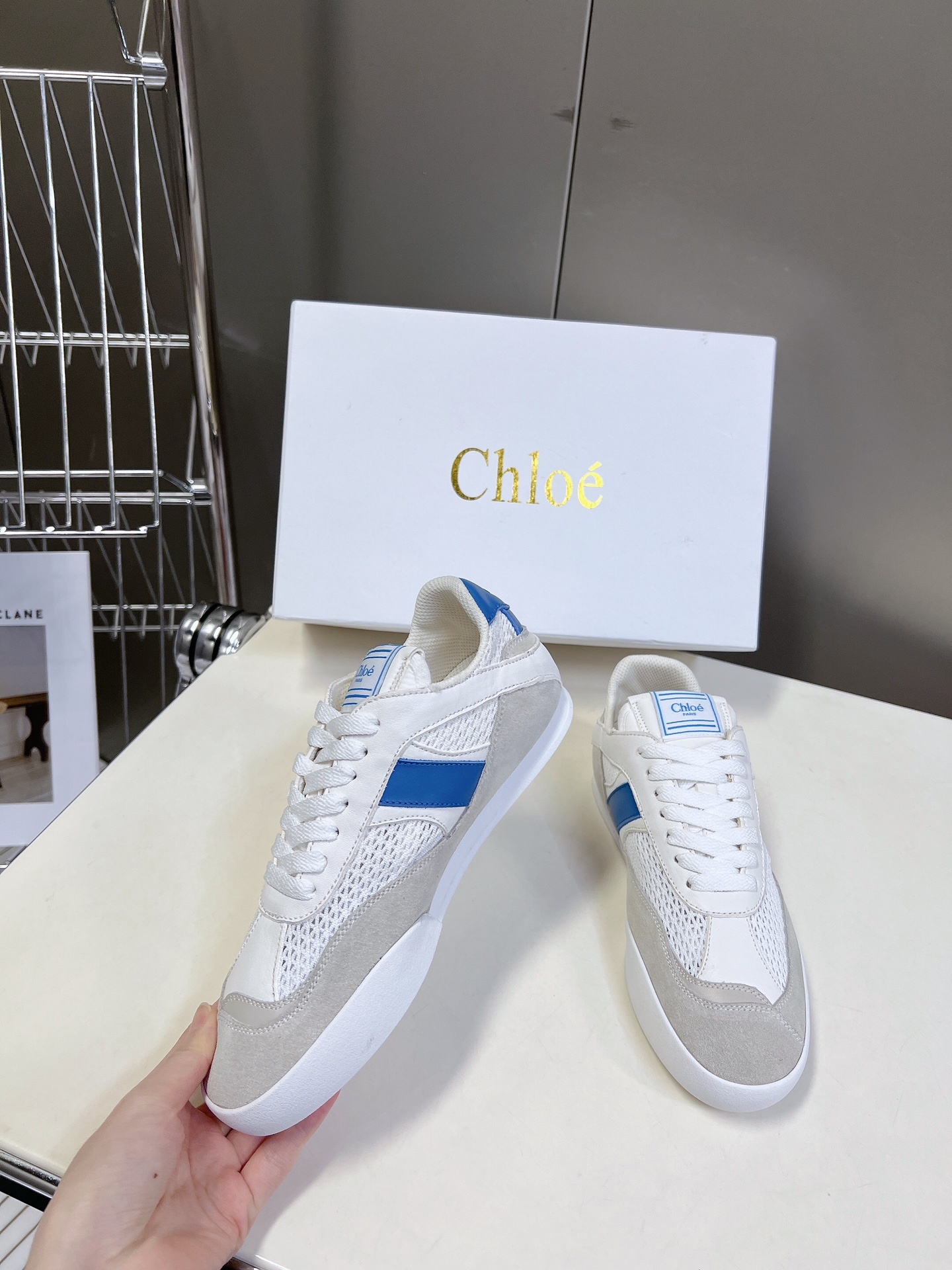 Chloe克洛伊/蔻依25春夏新款德训鞋原版鞋底全手工穿线所有的位置刚刚好网红爆款顶级休闲度假系列大咖网