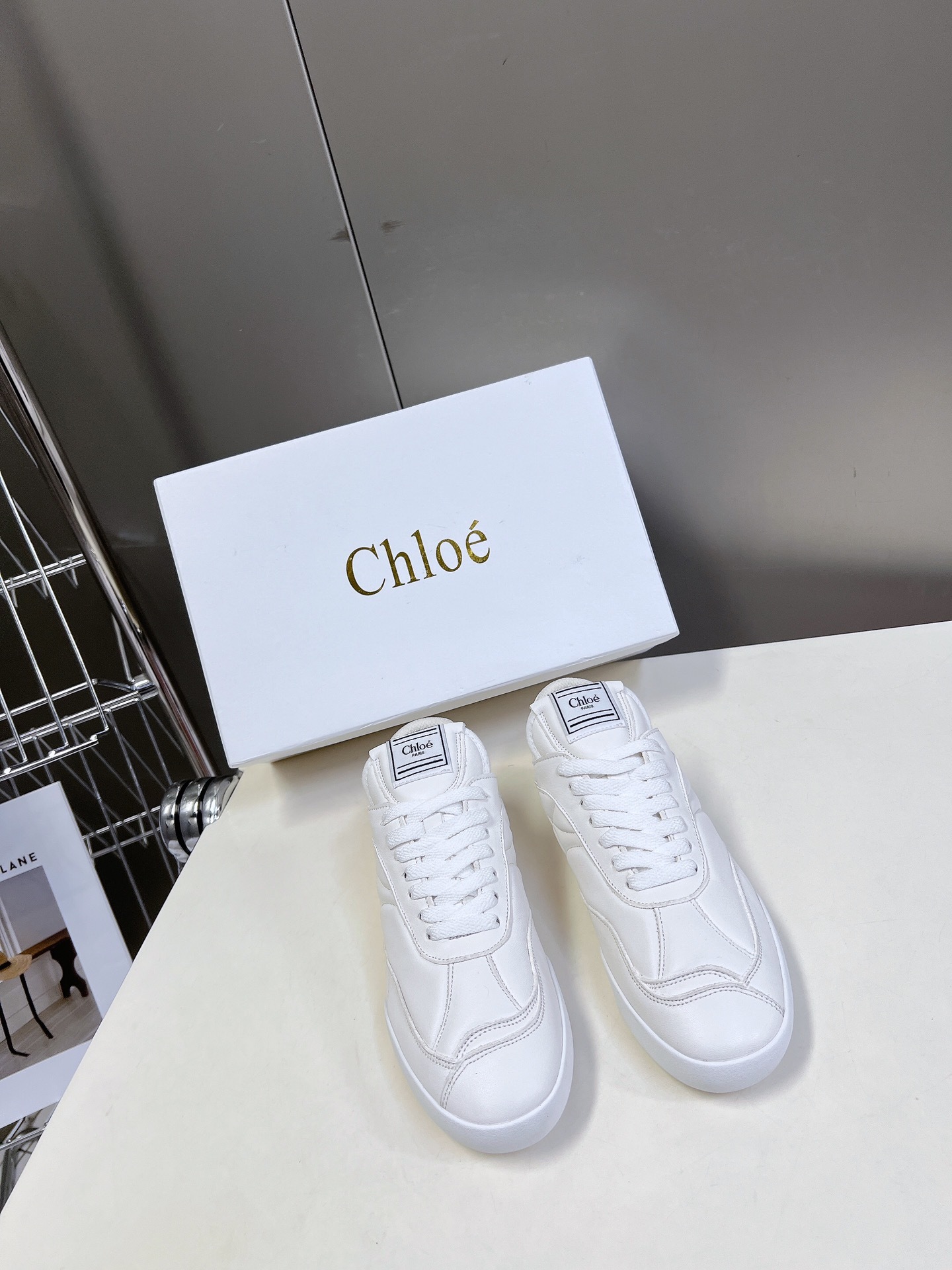 Chloe克洛伊/蔻依25春夏新款德训鞋原版鞋底全手工穿线所有的位置刚刚好网红爆款顶级休闲度假系列大咖网