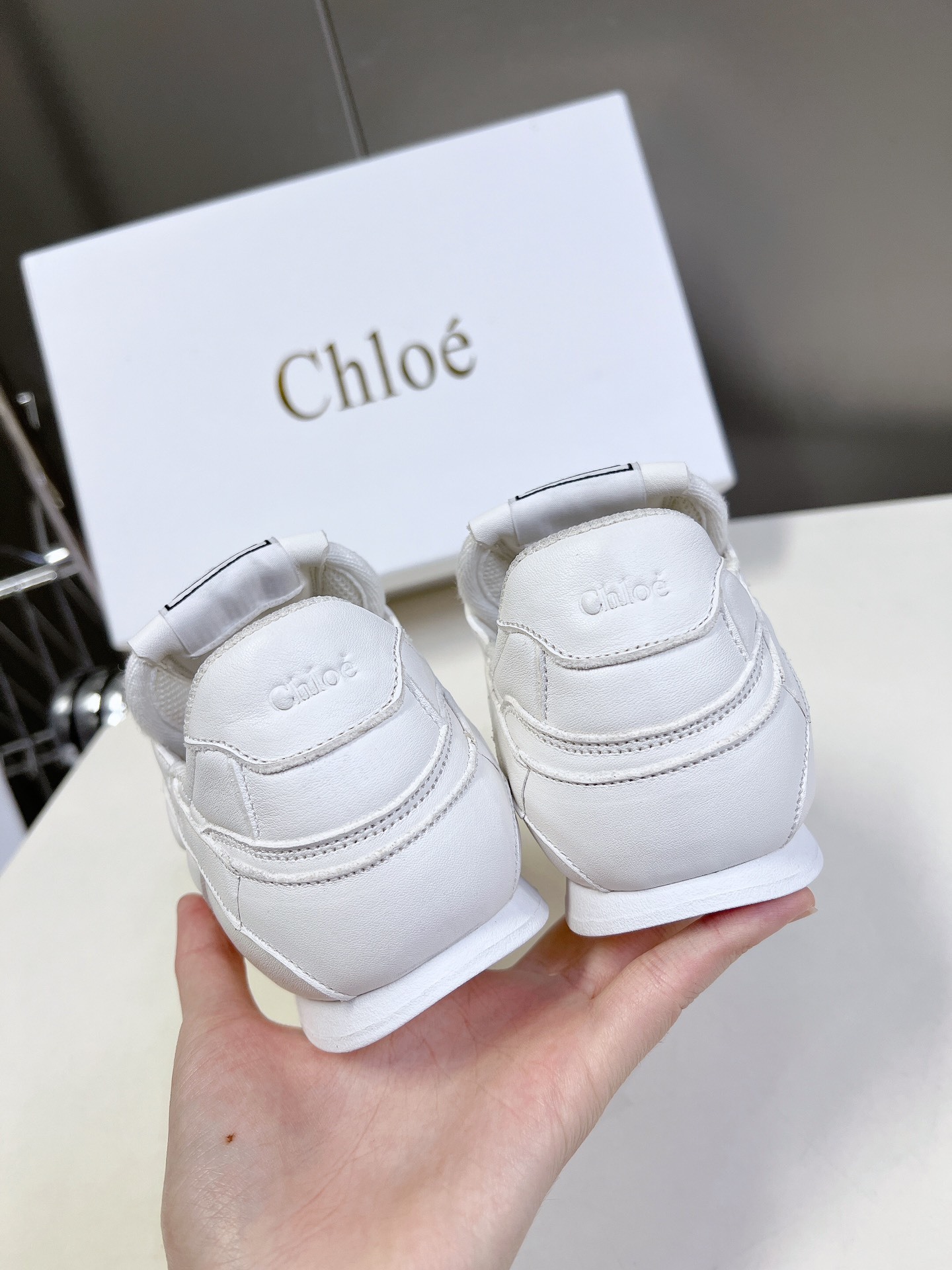 Chloe克洛伊/蔻依25春夏新款德训鞋原版鞋底全手工穿线所有的位置刚刚好网红爆款顶级休闲度假系列大咖网