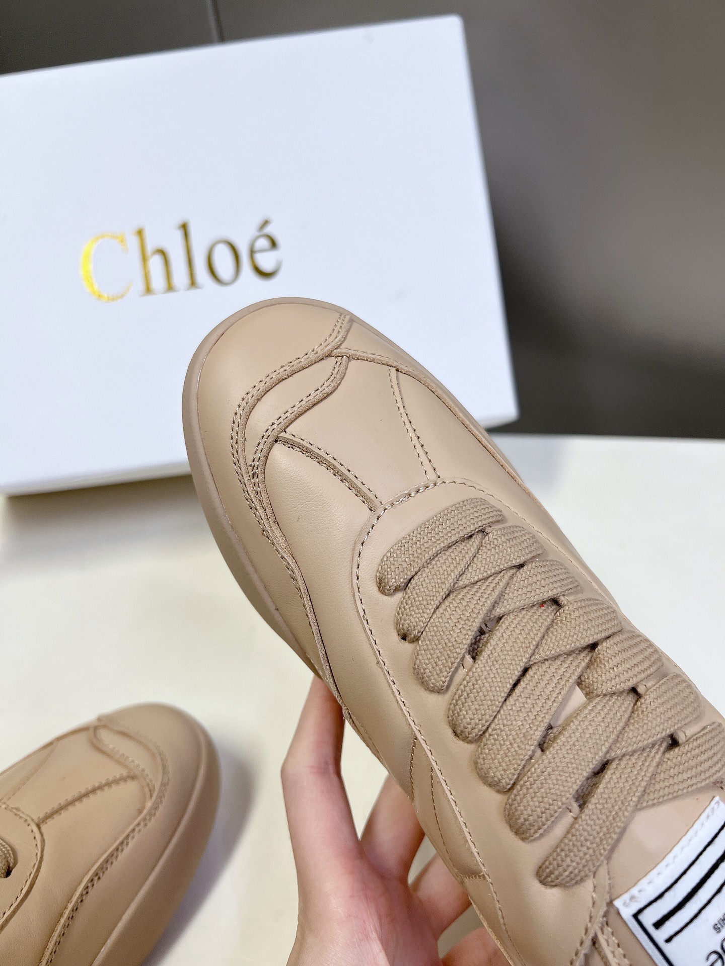 Chloe克洛伊/蔻依25春夏新款德训鞋原版鞋底全手工穿线所有的位置刚刚好网红爆款顶级休闲度假系列大咖网