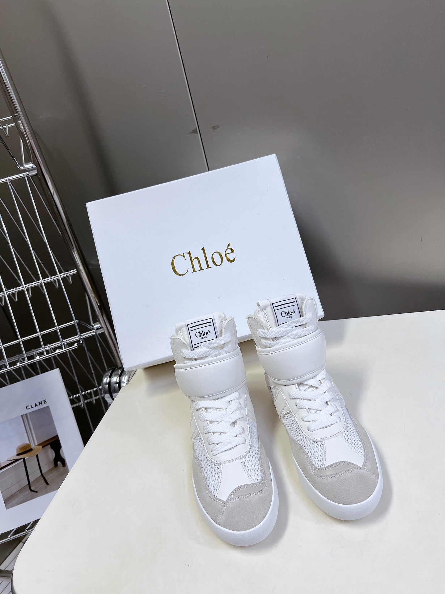 Chloe克洛伊/蔻依25春夏新款德训鞋原版鞋底全手工穿线所有的位置刚刚好网红爆款顶级休闲度假系列大咖网
