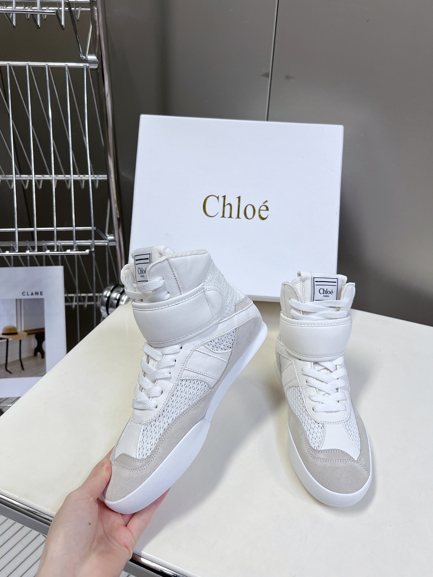 Chloe克洛伊/蔻依25春夏新款德训鞋原版鞋底全手工穿线所有的位置刚刚好网红爆款顶级休闲度假系列大咖网