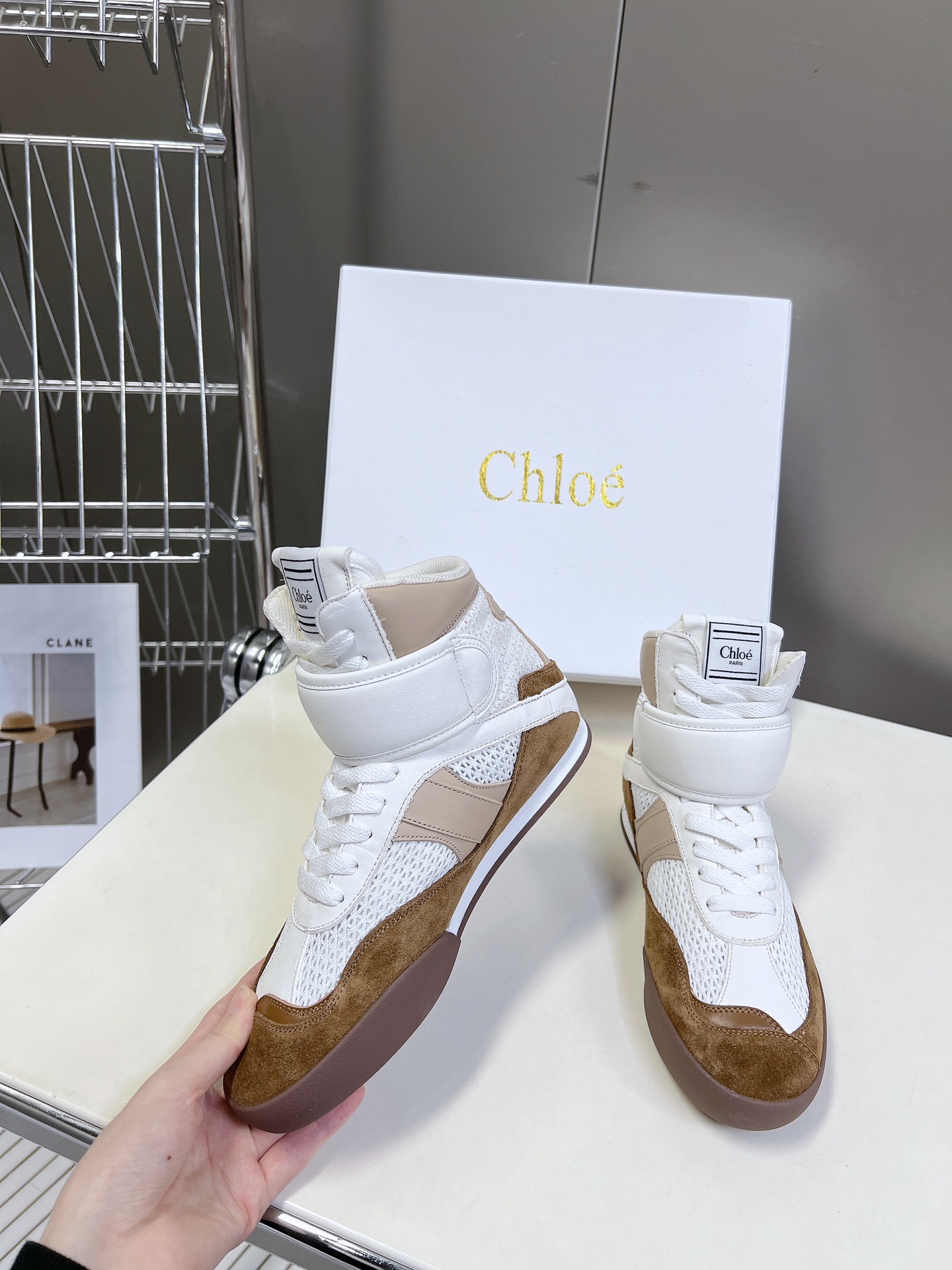 Chloe克洛伊/蔻依25春夏新款德训鞋原版鞋底全手工穿线所有的位置刚刚好网红爆款顶级休闲度假系列大咖网