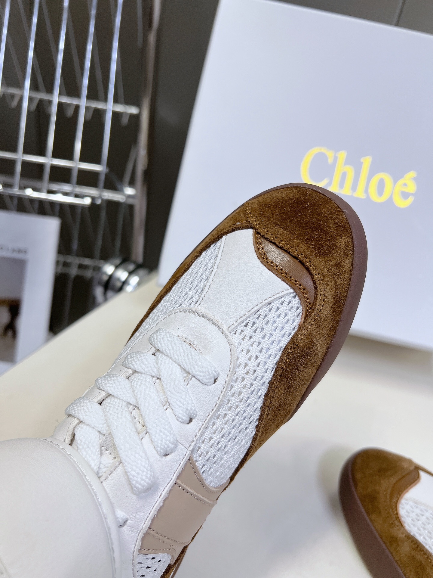 Chloe克洛伊/蔻依25春夏新款德训鞋原版鞋底全手工穿线所有的位置刚刚好网红爆款顶级休闲度假系列大咖网