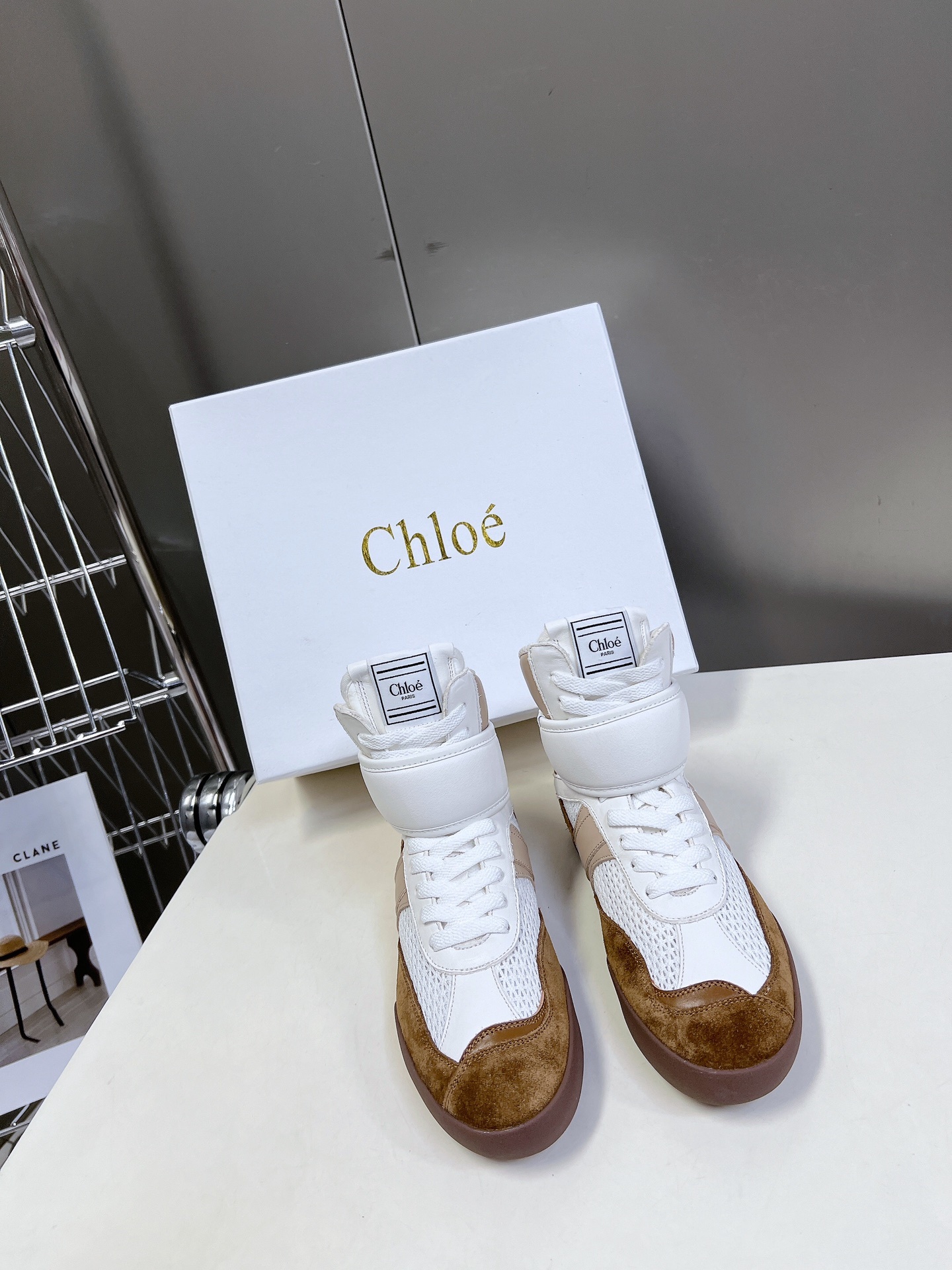 Chloe克洛伊/蔻依25春夏新款德训鞋原版鞋底全手工穿线所有的位置刚刚好网红爆款顶级休闲度假系列大咖网