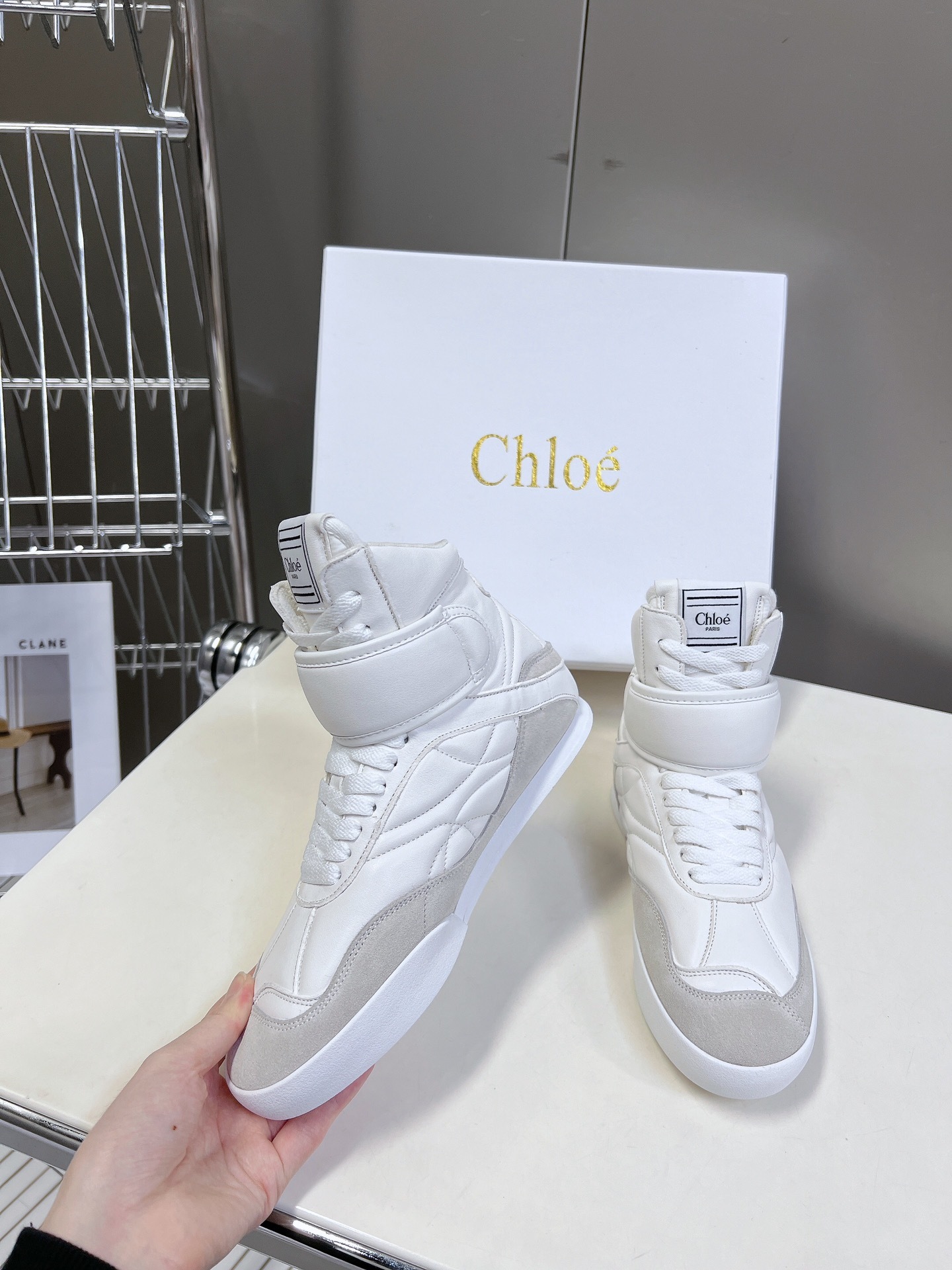 Chloe克洛伊/蔻依25春夏新款德训鞋原版鞋底全手工穿线所有的位置刚刚好网红爆款顶级休闲度假系列大咖网