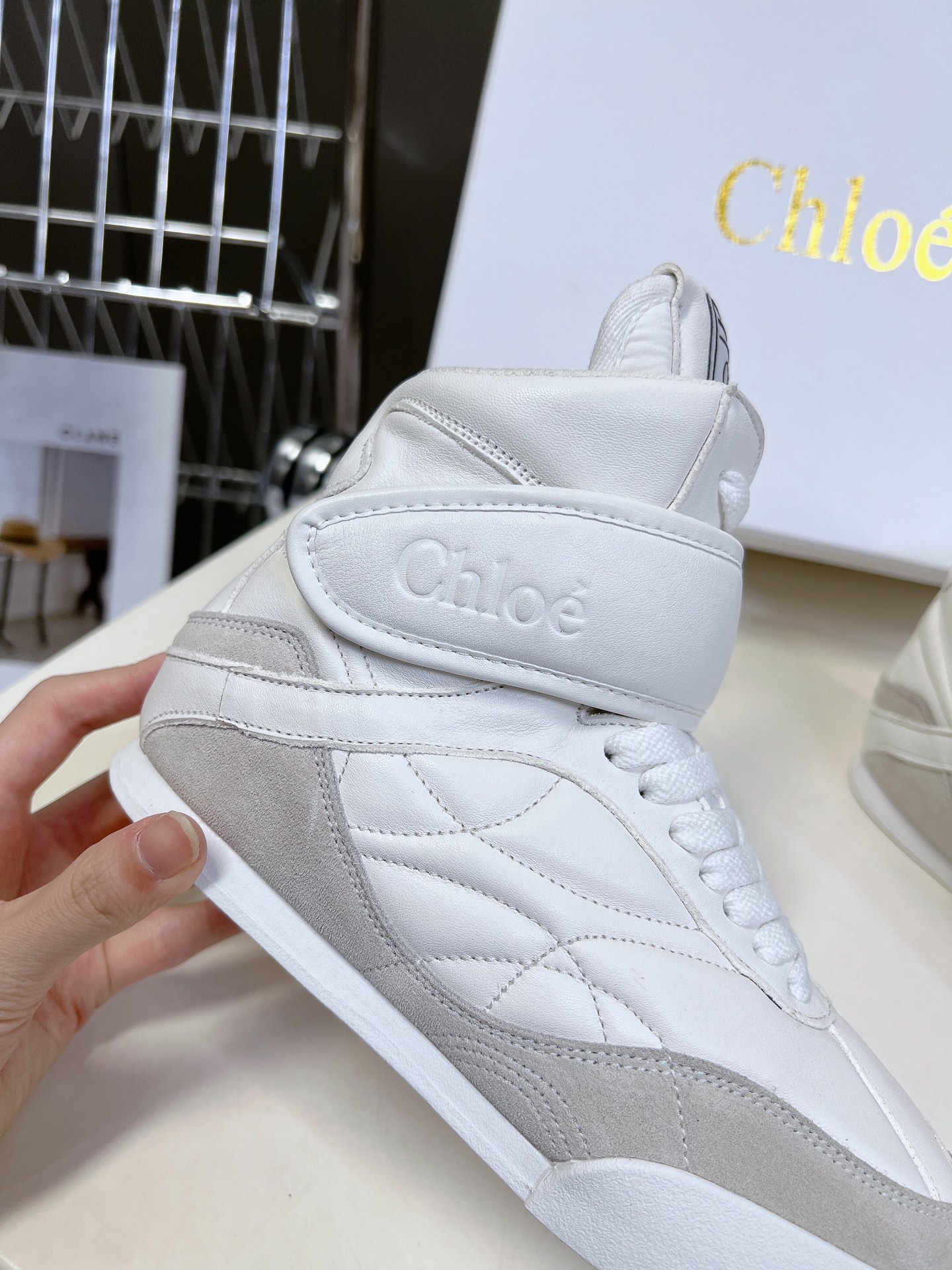 Chloe克洛伊/蔻依25春夏新款德训鞋原版鞋底全手工穿线所有的位置刚刚好网红爆款顶级休闲度假系列大咖网