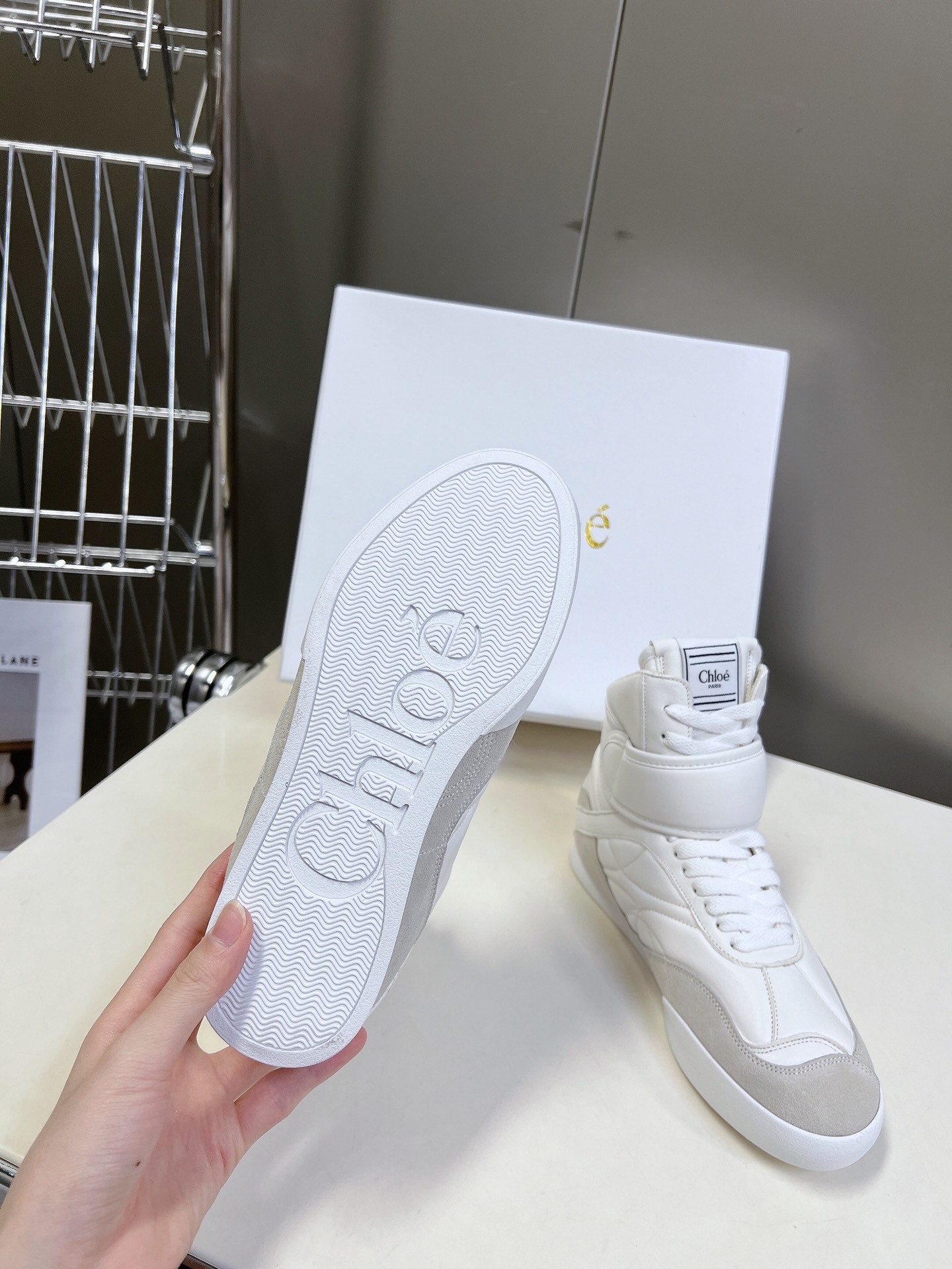 Chloe克洛伊/蔻依25春夏新款德训鞋原版鞋底全手工穿线所有的位置刚刚好网红爆款顶级休闲度假系列大咖网