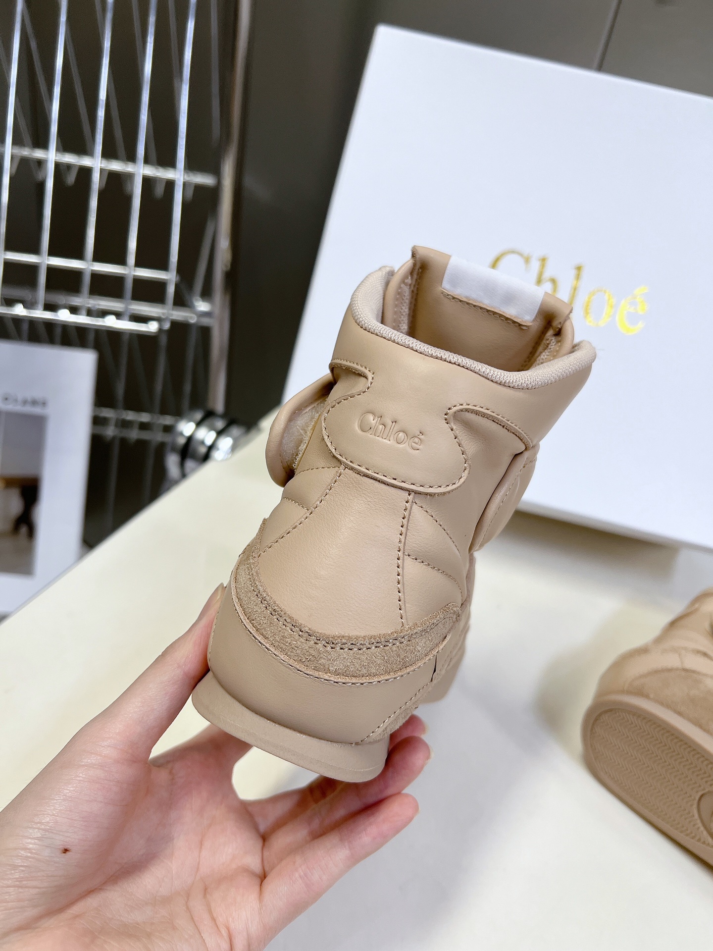 Chloe克洛伊/蔻依25春夏新款德训鞋原版鞋底全手工穿线所有的位置刚刚好网红爆款顶级休闲度假系列大咖网