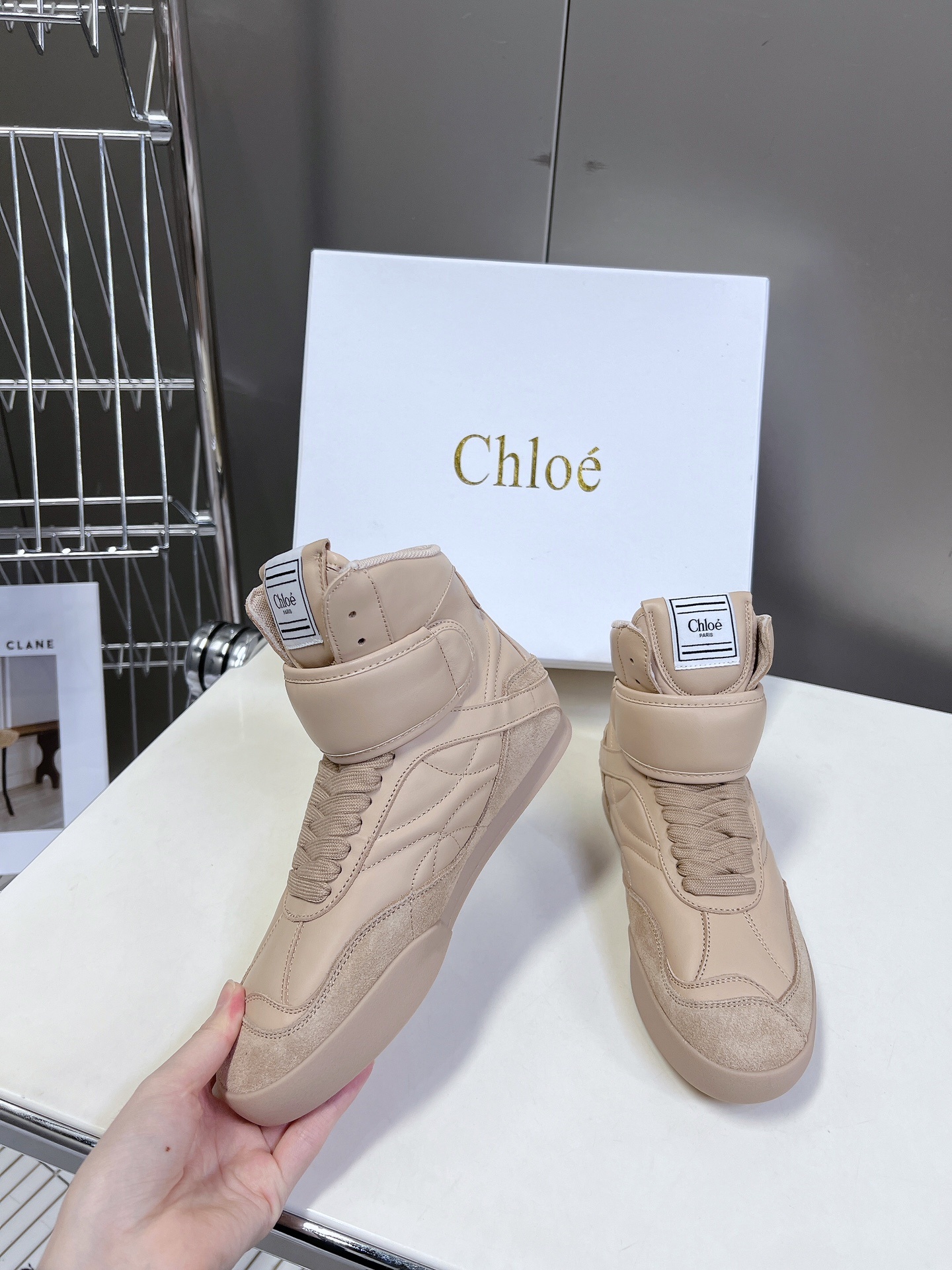 Chloe克洛伊/蔻依25春夏新款德训鞋原版鞋底全手工穿线所有的位置刚刚好网红爆款顶级休闲度假系列大咖网