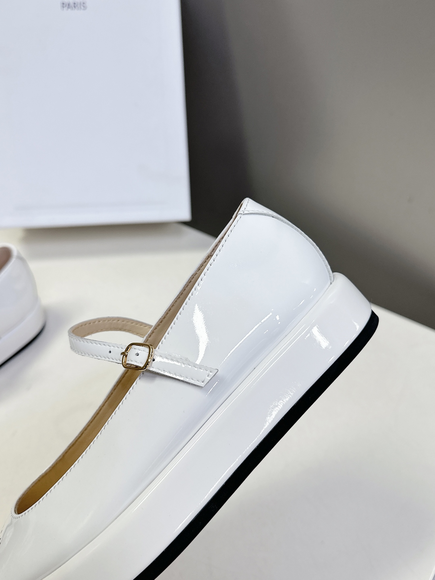  【CELINE】思琳代级别 春夏新品凯旋门复古玛丽珍鞋 进出专柜无压力，重工版，拒绝一眼假low货 原