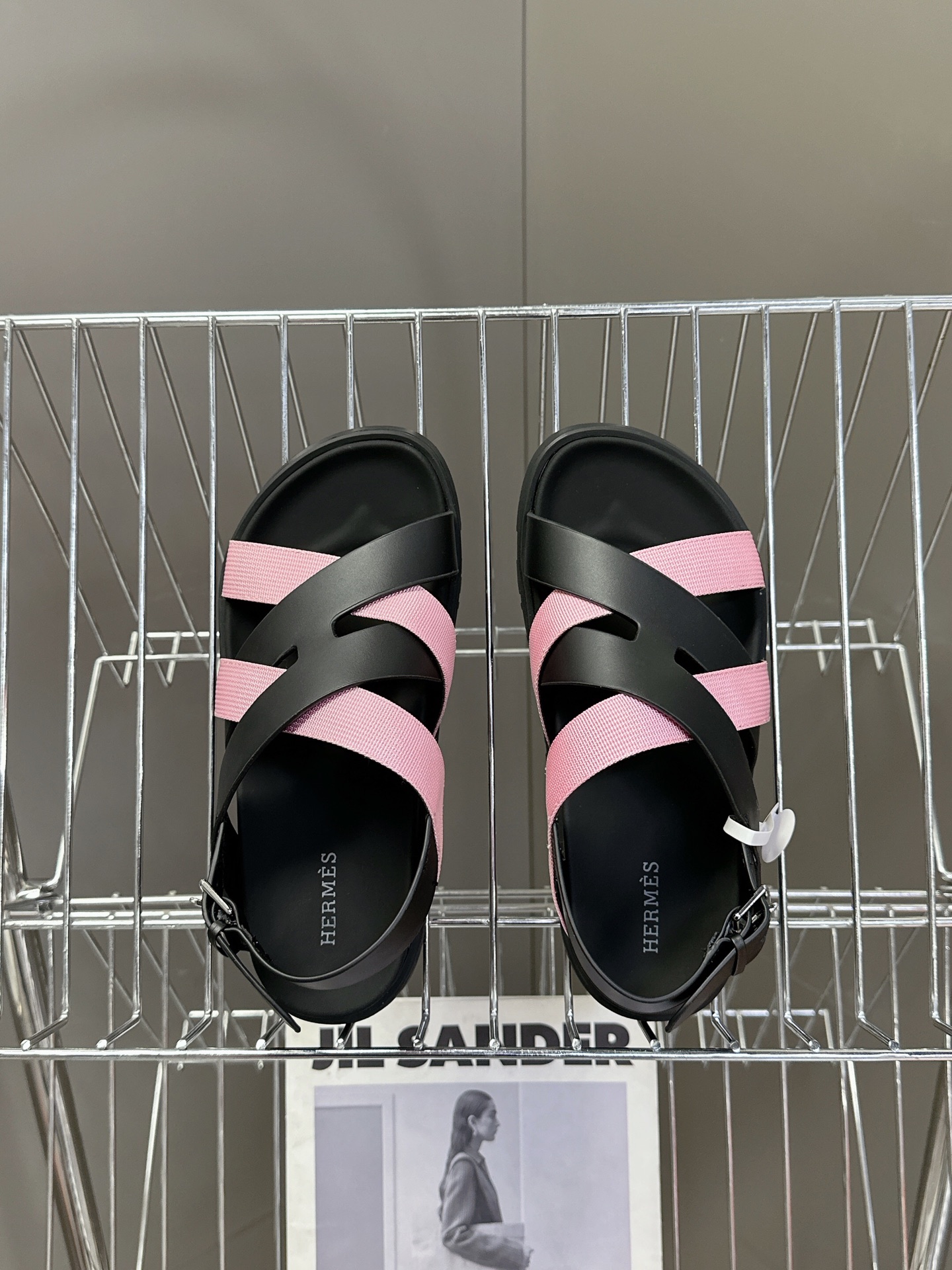 男➕10【ΗERMES 】爱马仕春夏经典情侣款二舅拖鞋 Chypre 丑萌丑萌二舅拖鞋——老头拖鞋，上脚