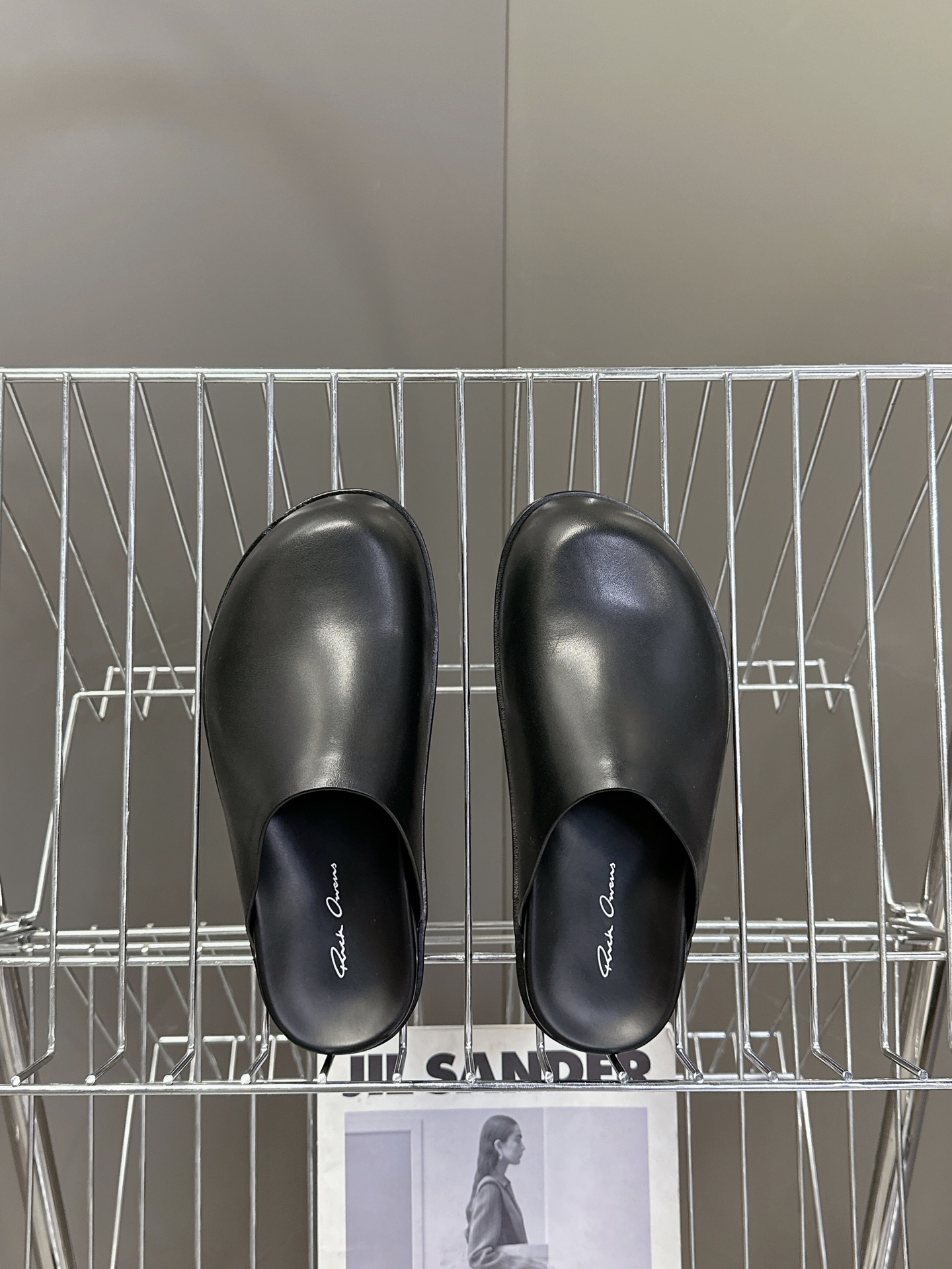  Rickowens 欧文斯疯狂绑带情侣款拖鞋 麂皮黑色 年度“鞋王”区分市面所有版本 纯手工打造纯原，