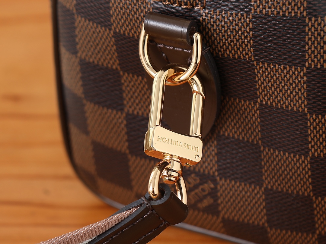 【163C01动态芯片】‼️顶级原单、加强版‼️Speedy Bandoulière 20 手袋取材 Damier Eb 【163C01动态芯片】‼️顶级原单、加强版‼️Speedy Bandoulière 20 手袋取材 Damier Eb