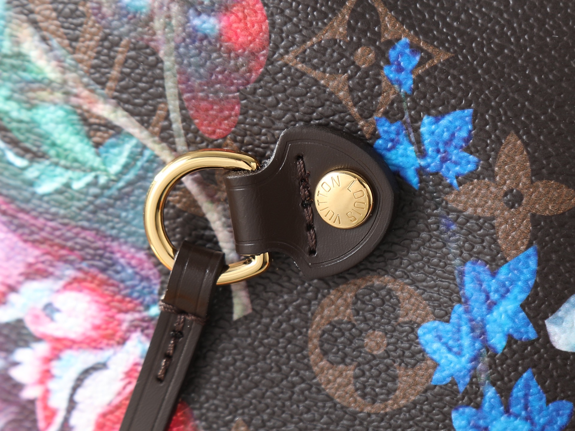 【163C01动态芯片】‼️顶级原单、加强版‼️Neverfull 中号手袋出自 Monogram Eden 系列，为 