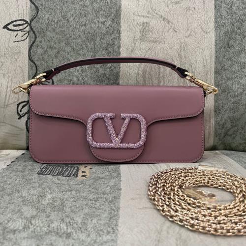 Valentino Garavani Mini Locò Swarovski Crystal Embellished Shoulder Bag 1 Valentino Garavani Mini Locò Swarovski Crystal Embellished Shoulder Bag