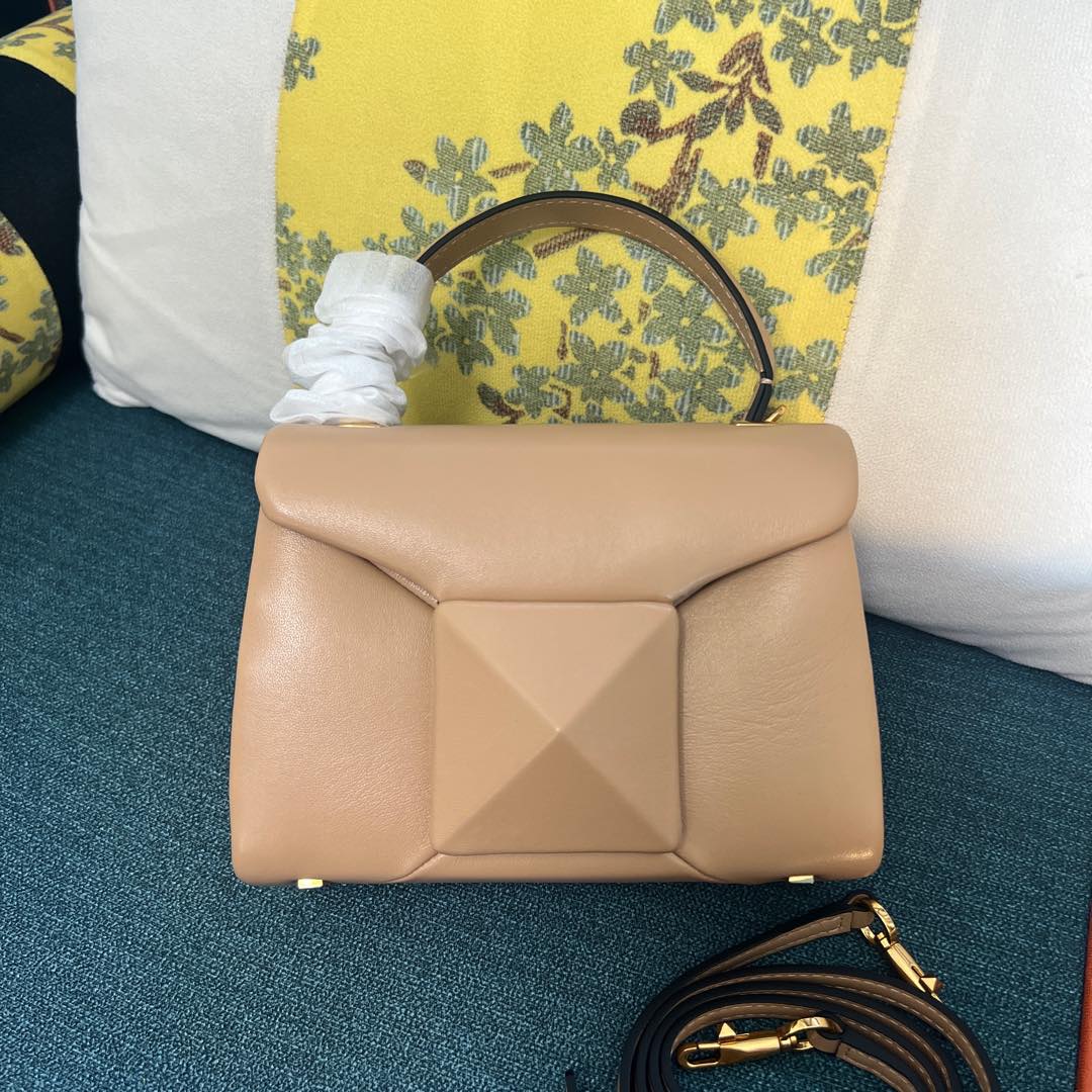 VALENTINO GARAVANI ONE STUD Mini Nappa Leather Handbag