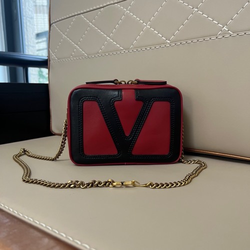Valentino Garavani VIVA SUPERSTAR Lambskin Chain Bag with VLOGO SIGNATURE 1 Valentino Garavani VIVA SUPERSTAR Lambskin Chain Bag with VLOGO SIGNATURE