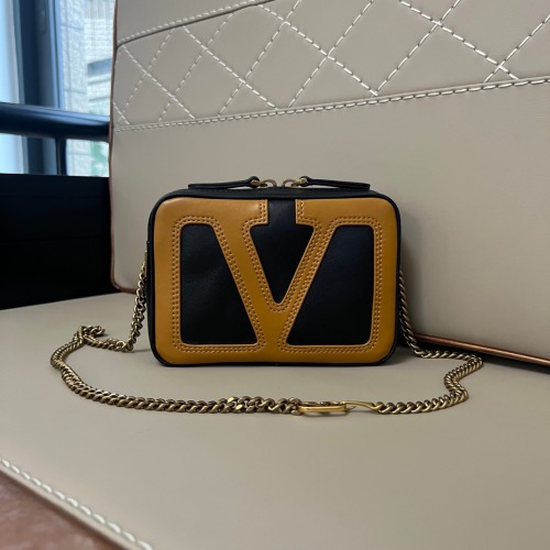 Valentino Garavani VIVA SUPERSTAR Lambskin Chain Bag with VLOGO 1 Valentino Garavani VIVA SUPERSTAR Lambskin Chain Bag with VLOGO