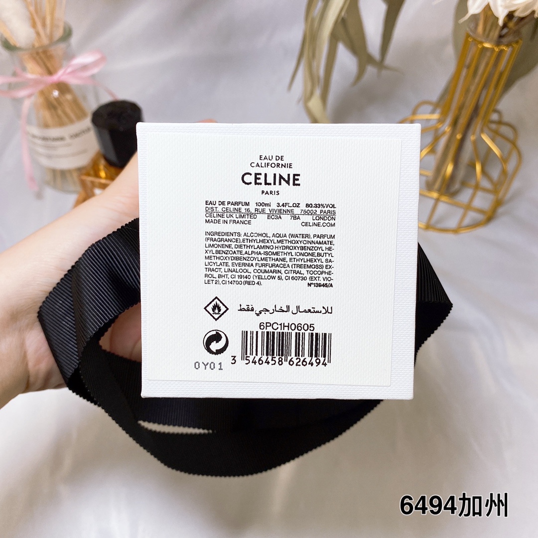 赛琳高定系列Celine Eau De Californie 加州中性香水100ml 5