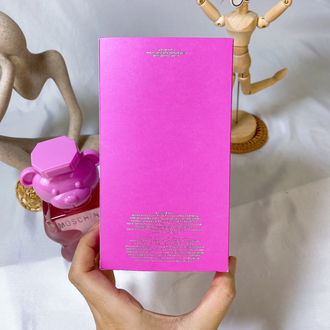 梦仙奴moschino/默斯奇诺新款泰迪小熊toy 2 bubble gum粉瓶香水100ml 6