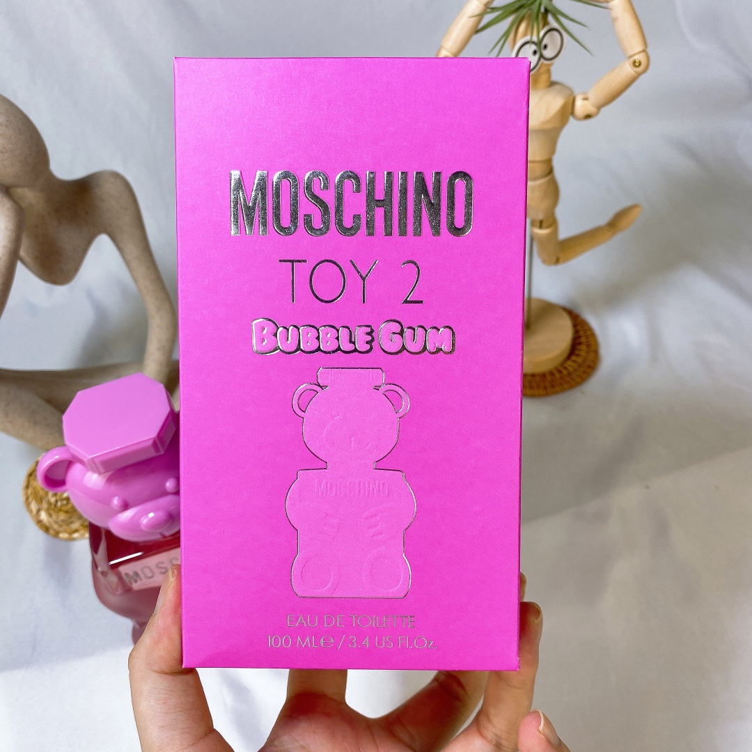梦仙奴moschino/默斯奇诺新款泰迪小熊toy 2 bubble gum粉瓶香水100ml 5