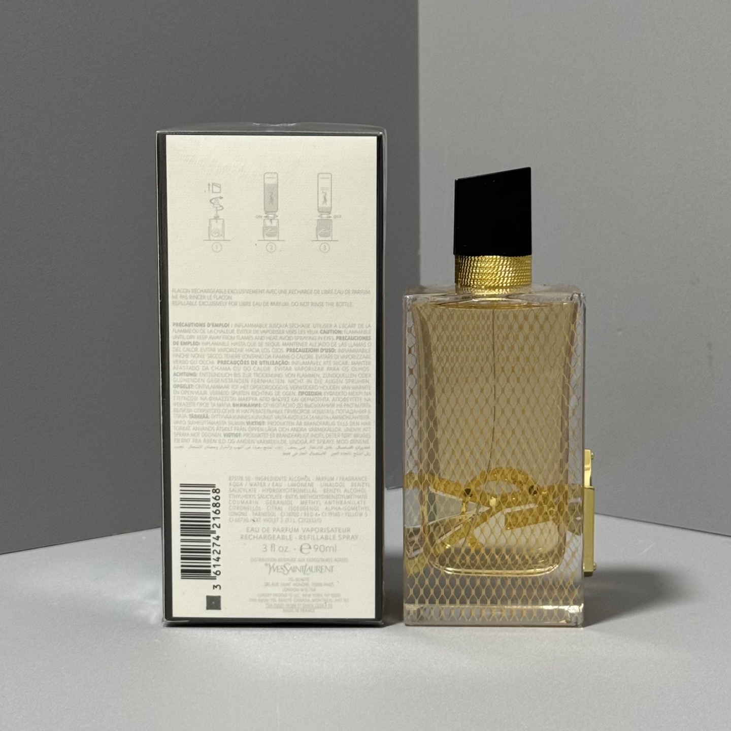 圣罗兰 自由至上(自由之水)珍藏版女士香水90ml 2