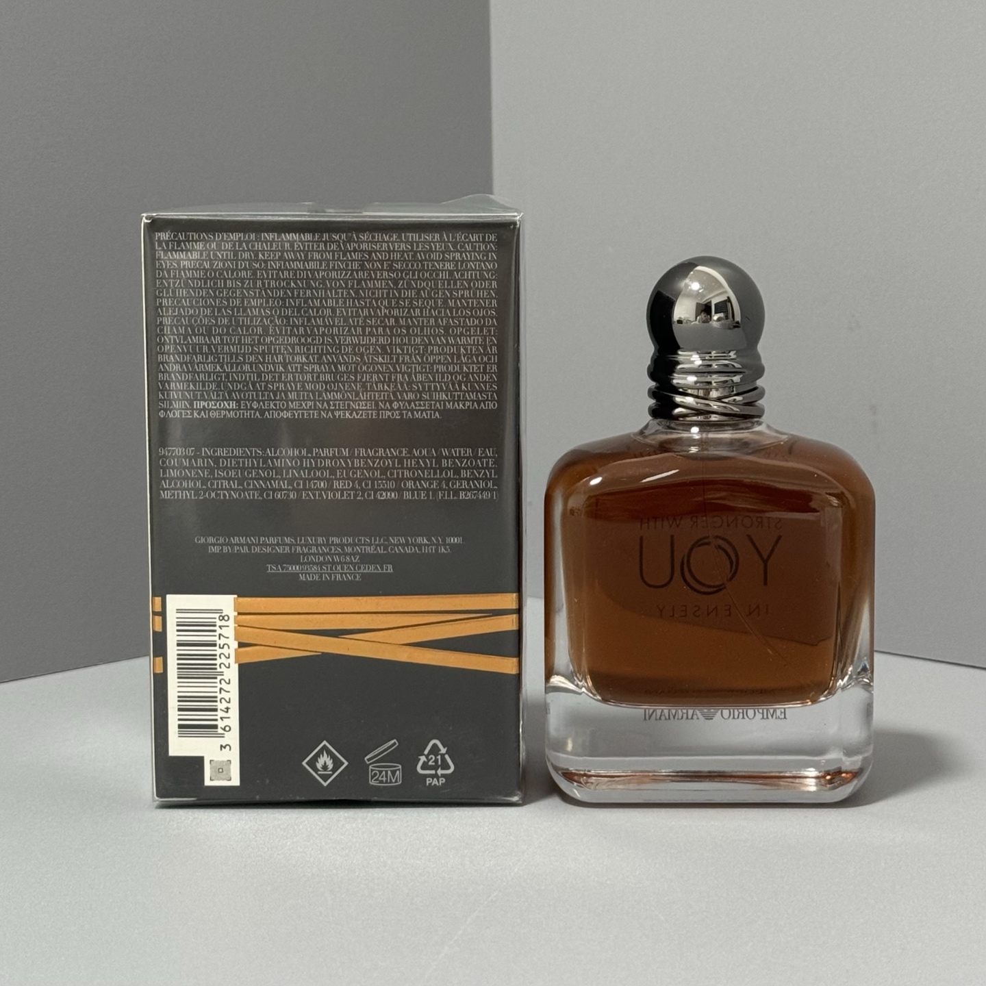 阿玛尼 你让我坚强加强版男士香水100ml 2