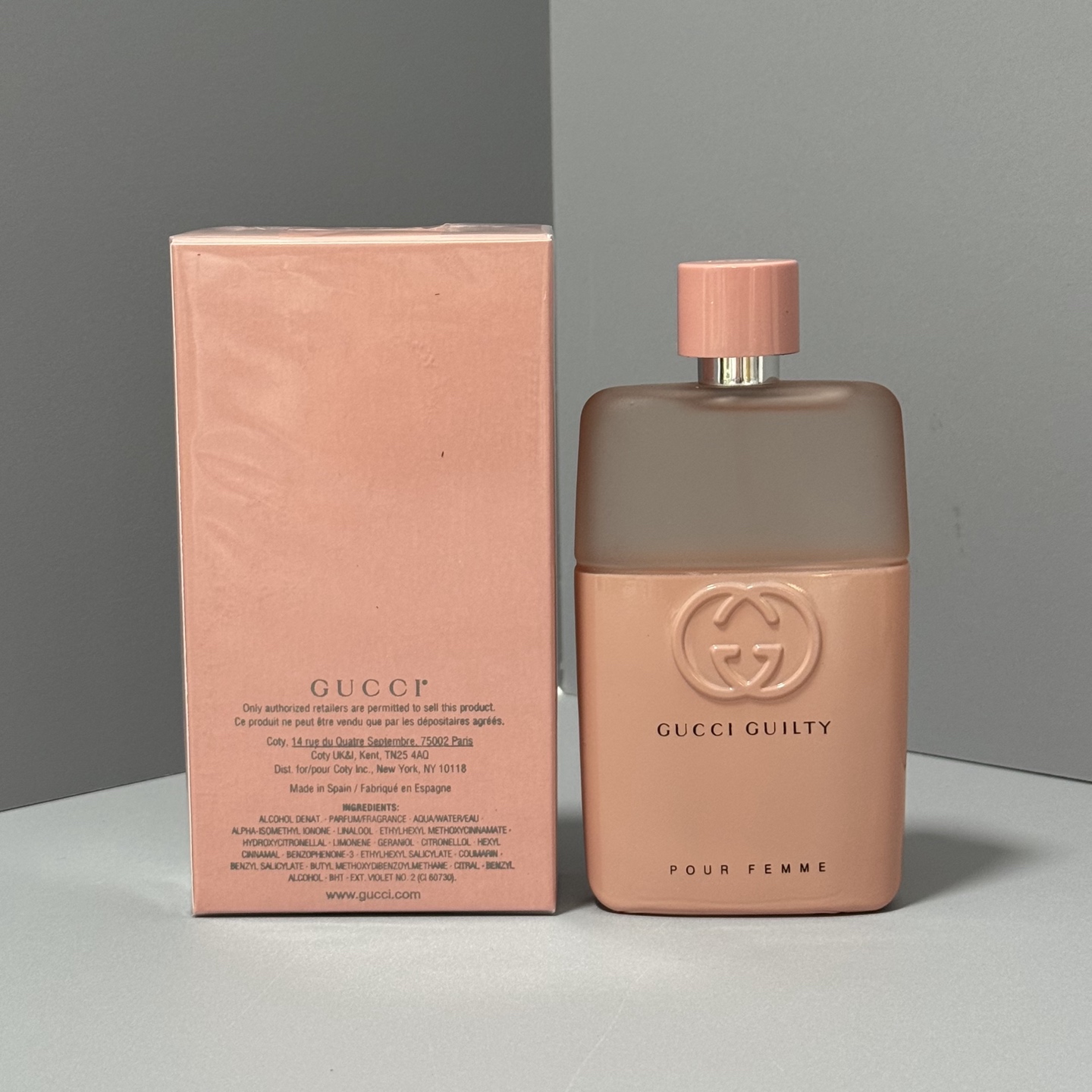 古驰罪爱女士情人节版女士香水90ml 2
