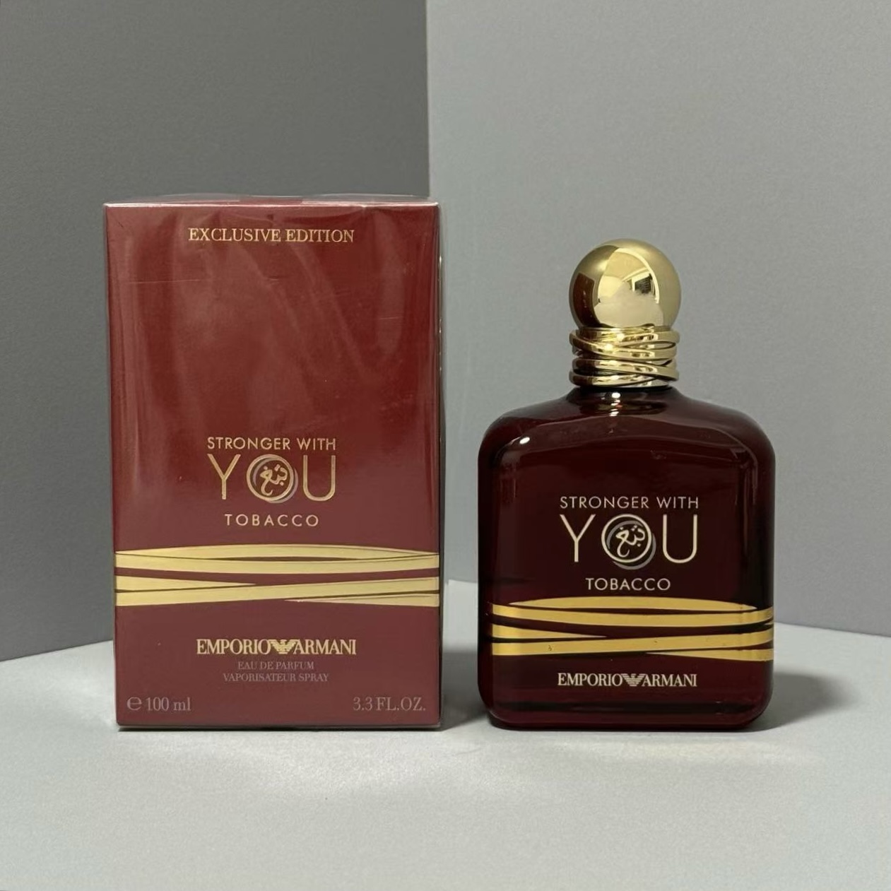阿玛尼 你让我坚强烟草版男士香水100ml