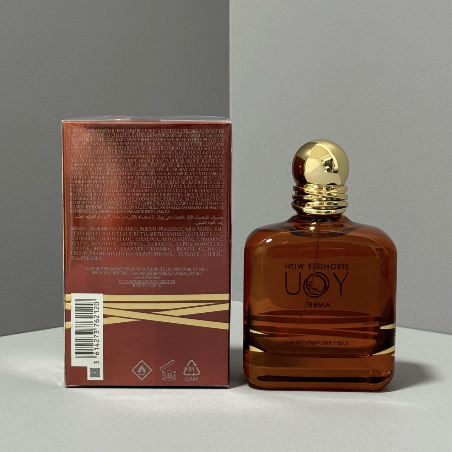 阿玛尼 你让我坚强琥珀版中性香水100ml 2