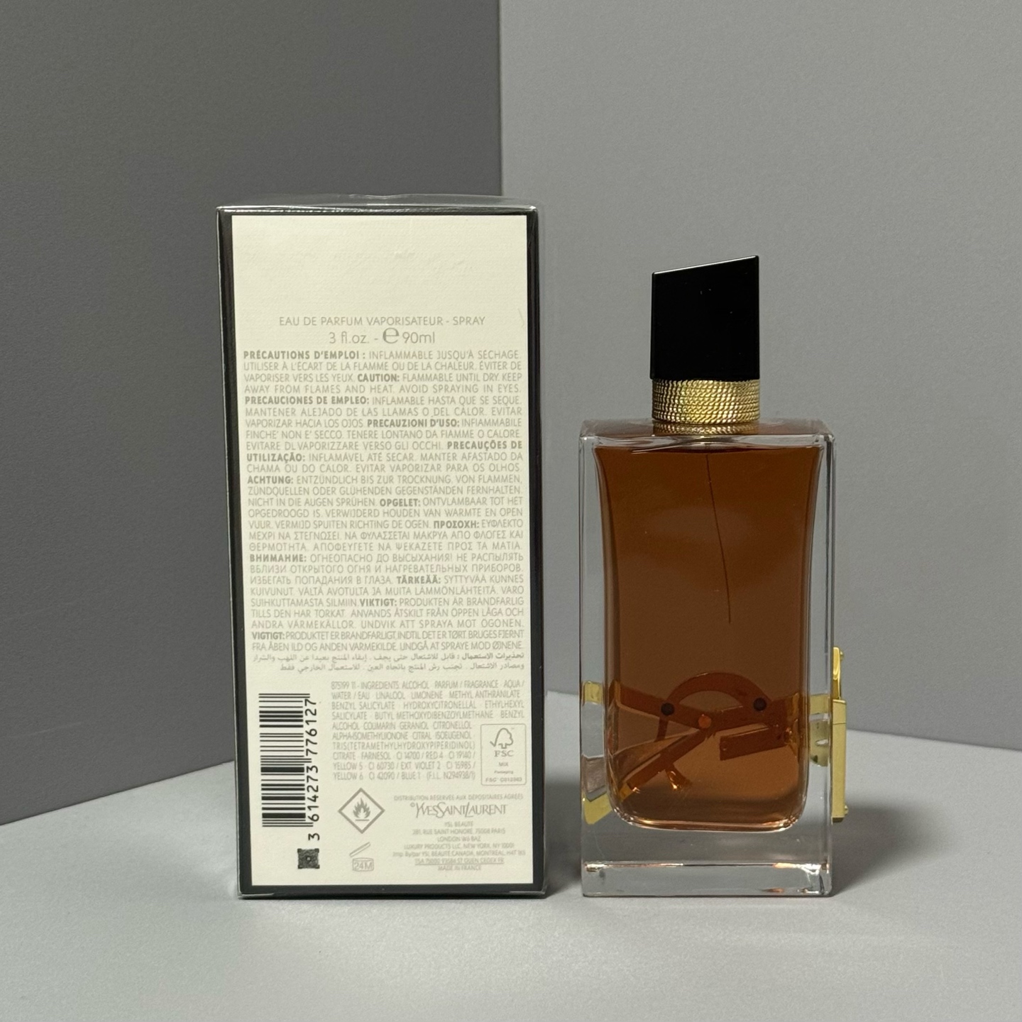 圣罗兰自由至上(自由之水)精醇版女士香水90ml 2