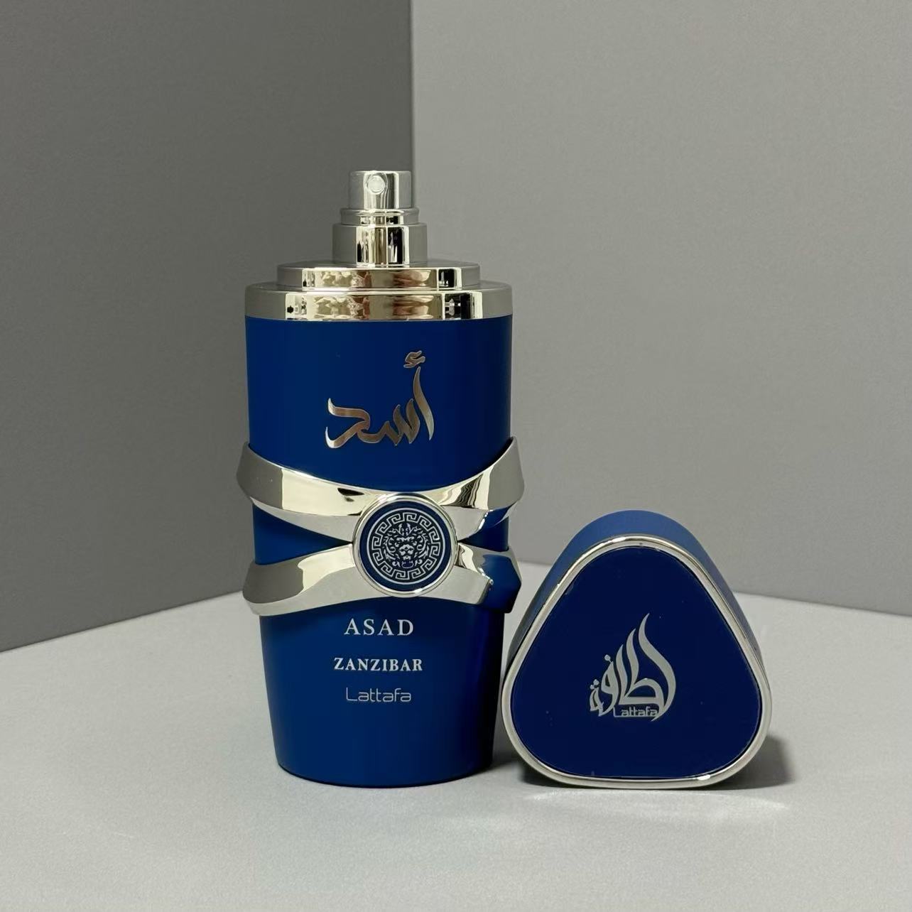 Lattafa Perfumes Asad Zanzibar (Blue) Eau de Parfum for Men 100ml - Perfume 4