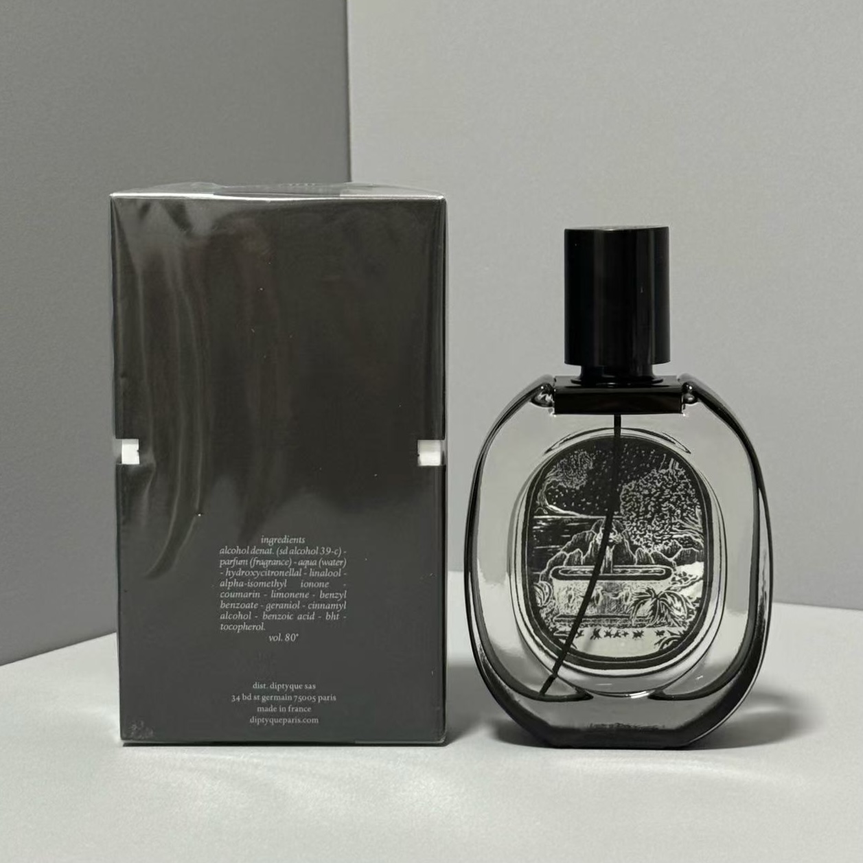 蒂普提克Diptyque黑瓶无花果浓香水75ml 2