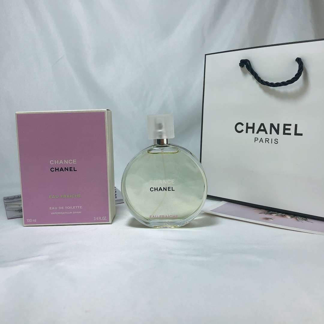Chanel Chance Eau Fraîche 100 ml, shown in the complete original source image set.