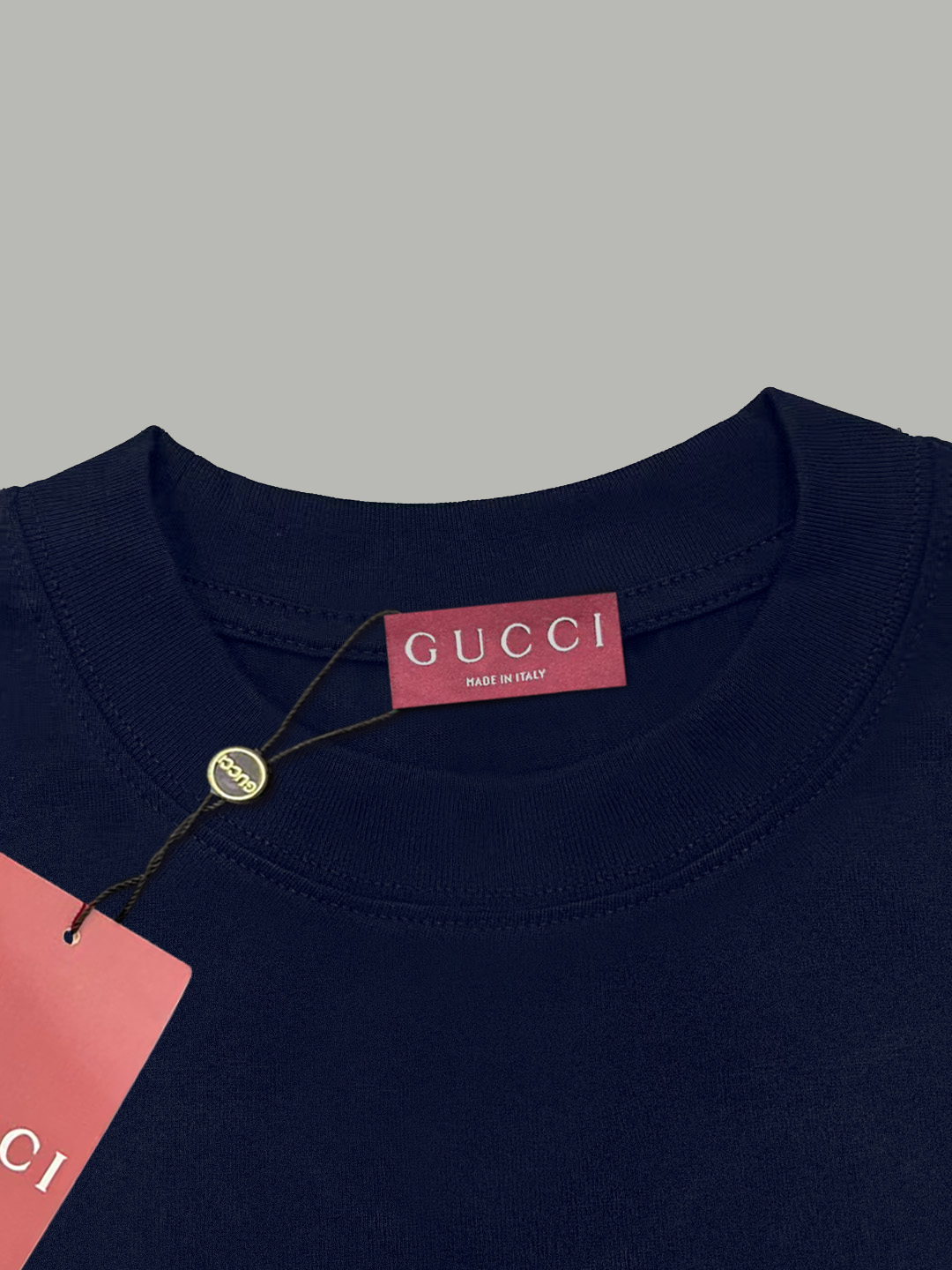 Gucci gucci/古驰 《 马年限定涂鸦logo字母》 印花双纱纯棉短袖