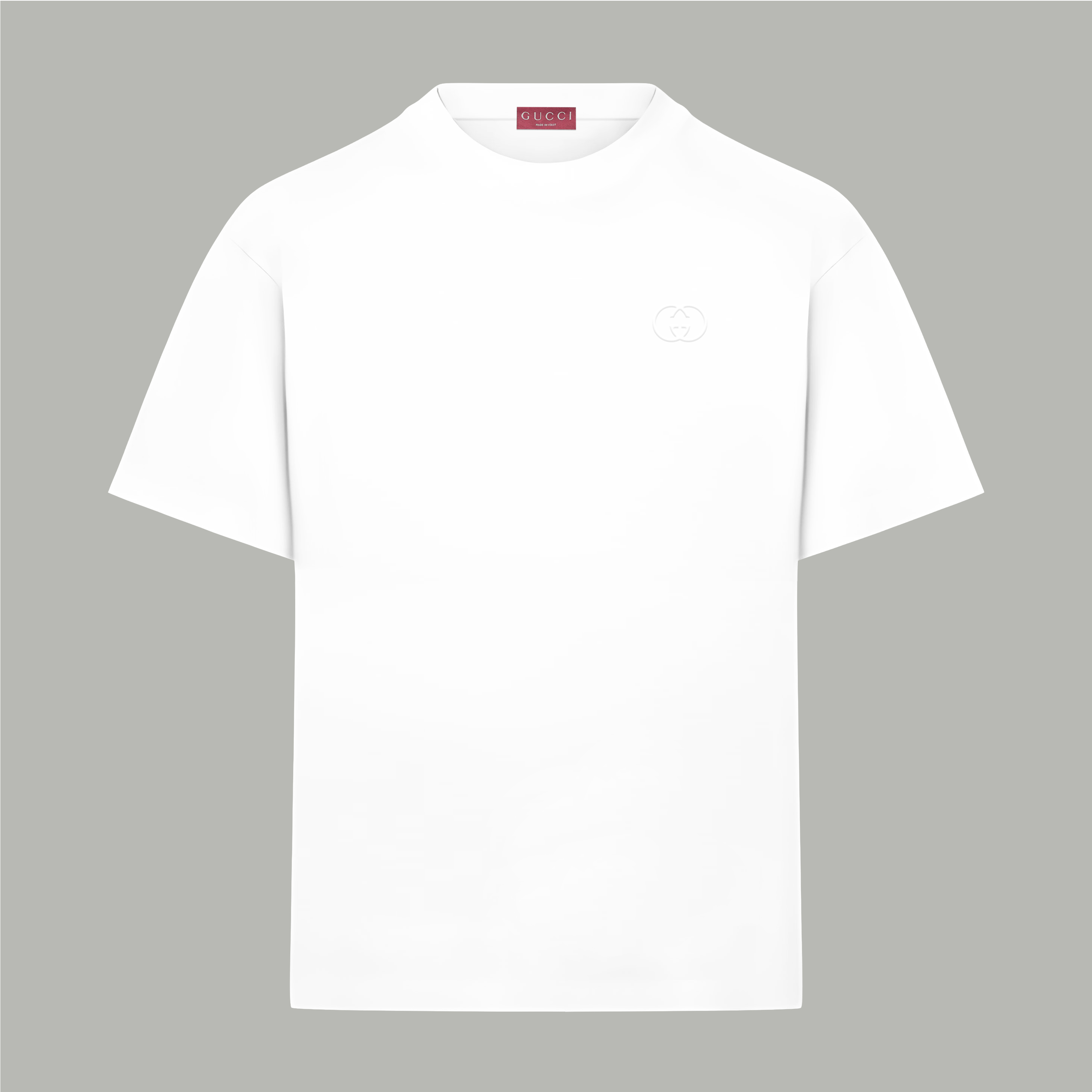 Gucci gucci/古驰《 logo字母》 发泡双纱纯棉短袖