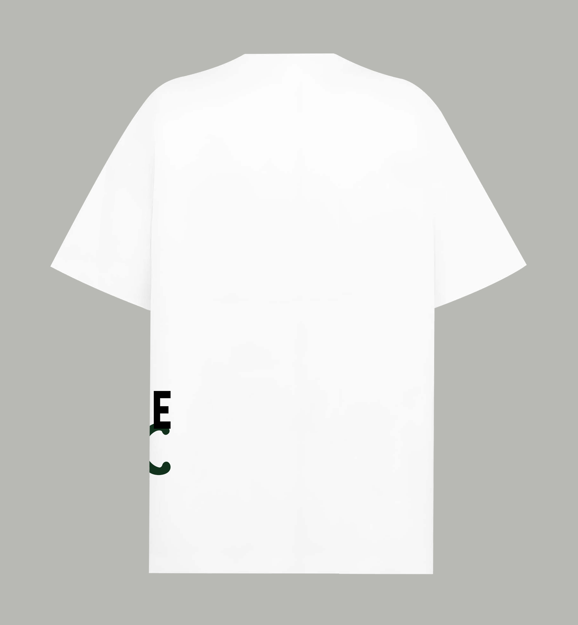 Celine Celine/ 赛琳《 秀款限定logo字母前后拼接》 印花双纱纯棉短袖