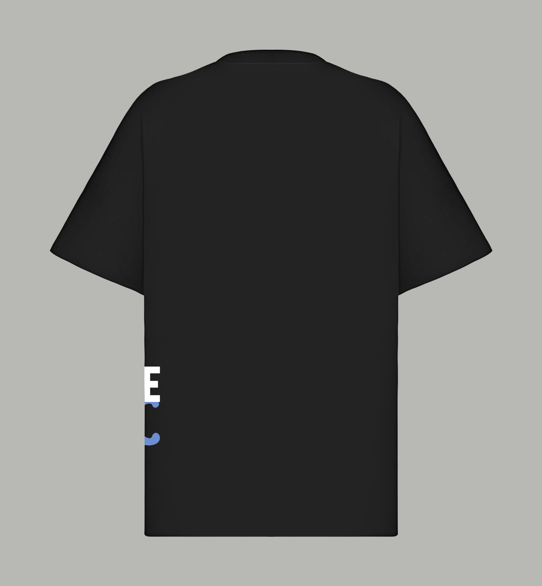 Celine Celine/ 赛琳《 秀款限定logo字母前后拼接》 印花双纱纯棉短袖
